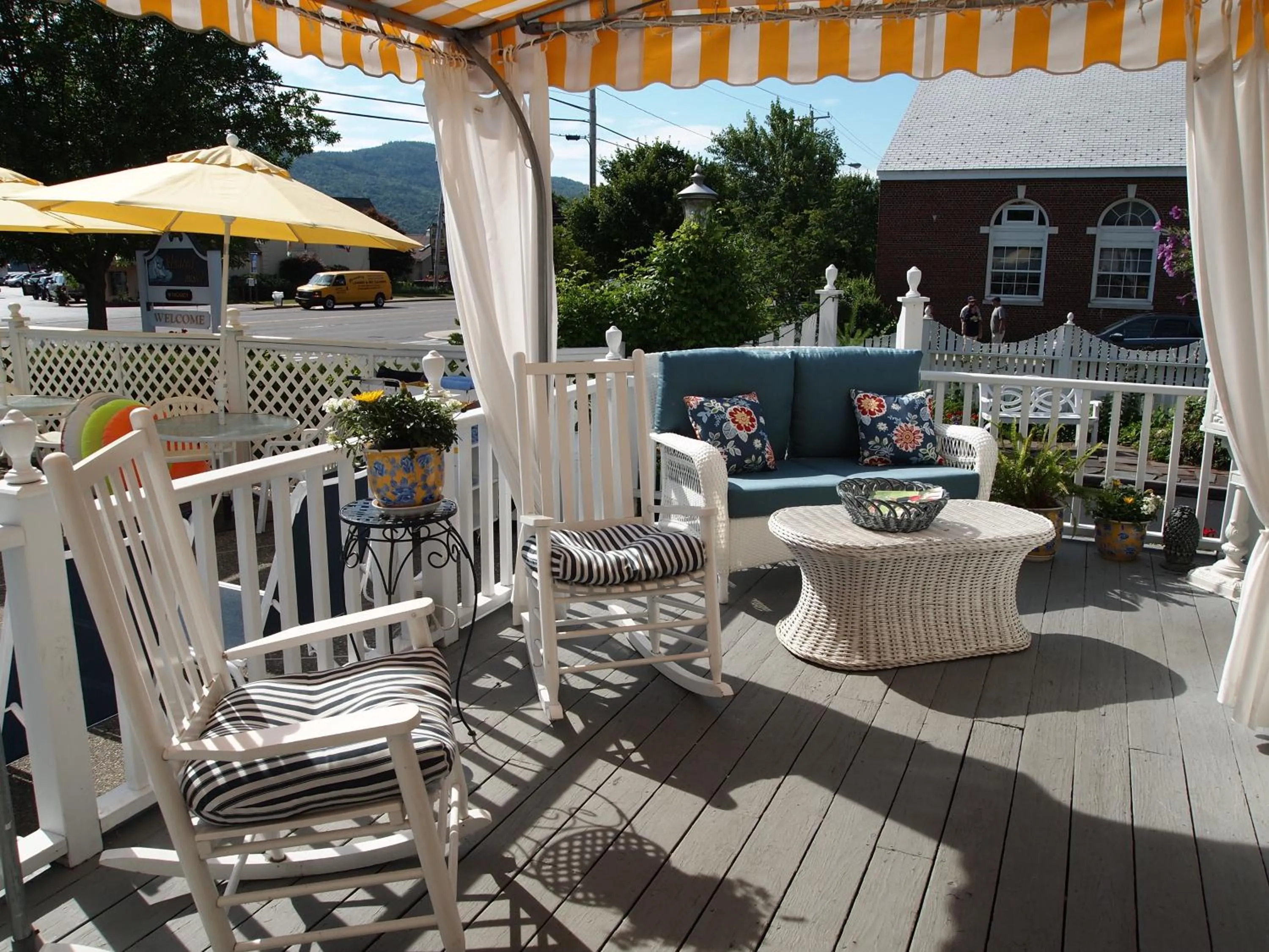 Balcony/Terrace in Admiral Motel