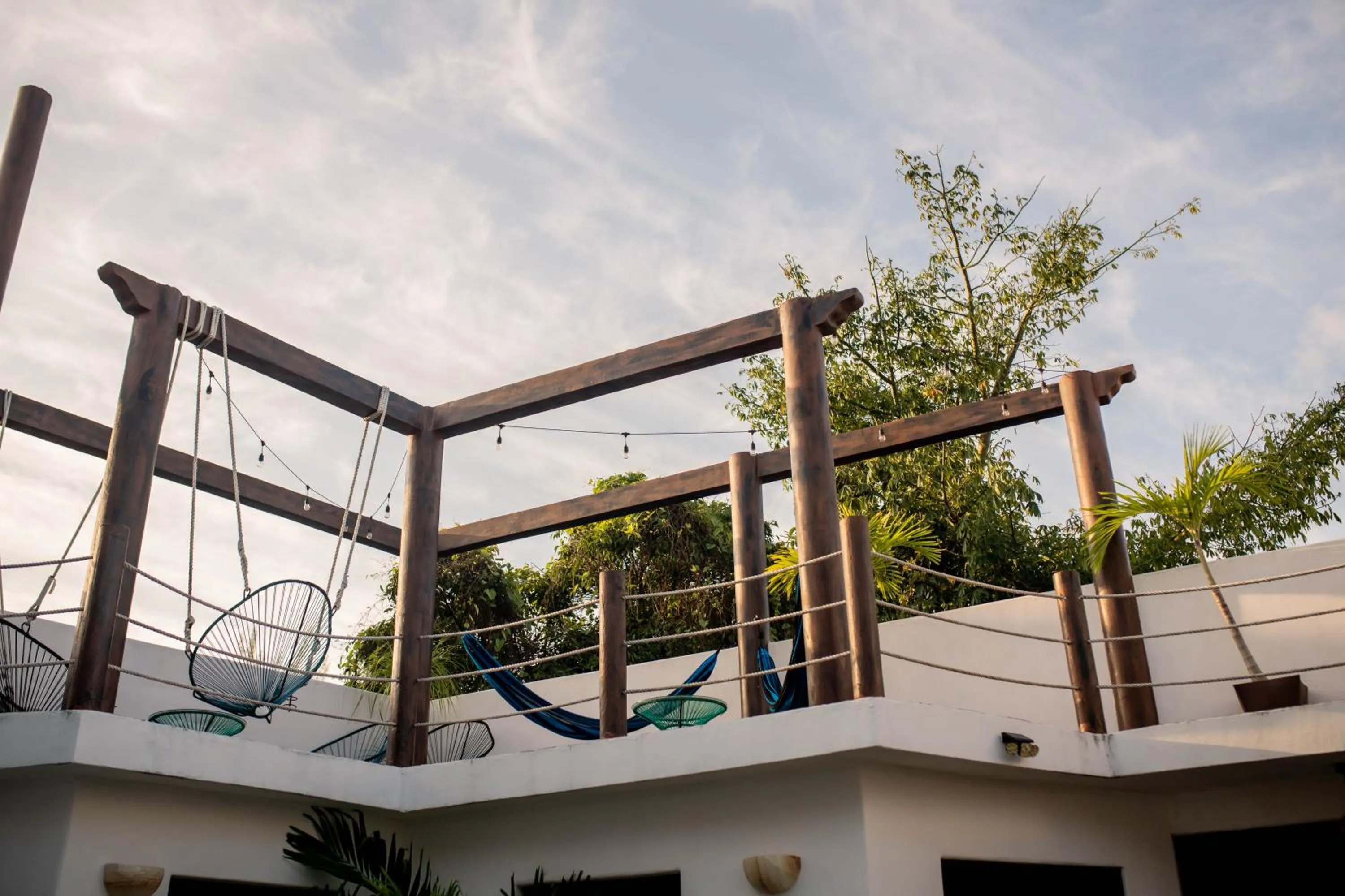 Balcony/Terrace in Ade Hotel Bacalar