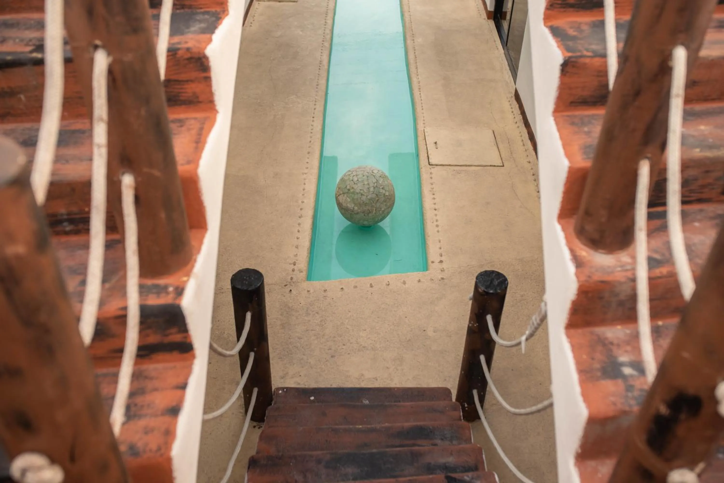 Property building in Ade Hotel Bacalar