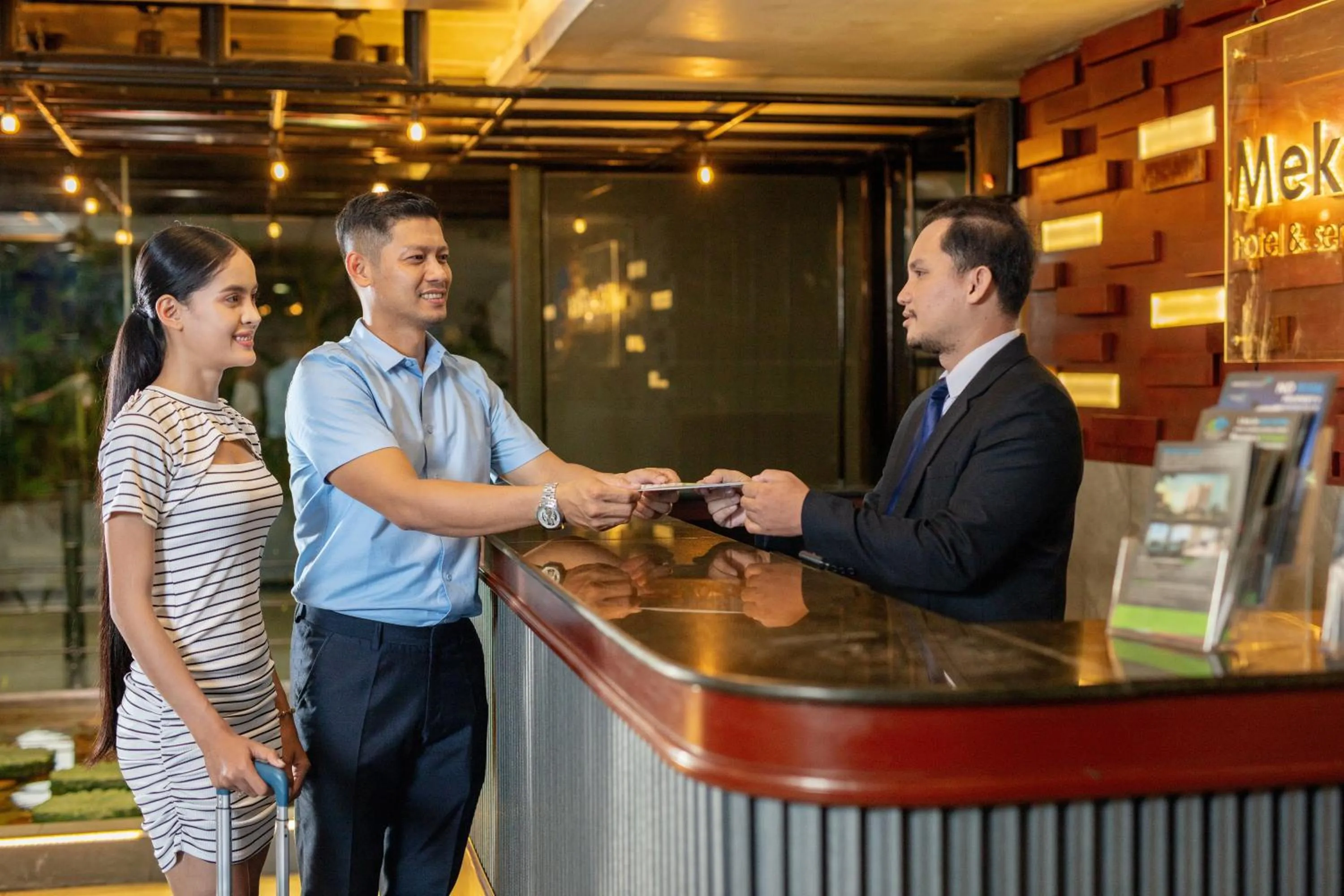 Lobby or reception in MekongView 3 CondoTel