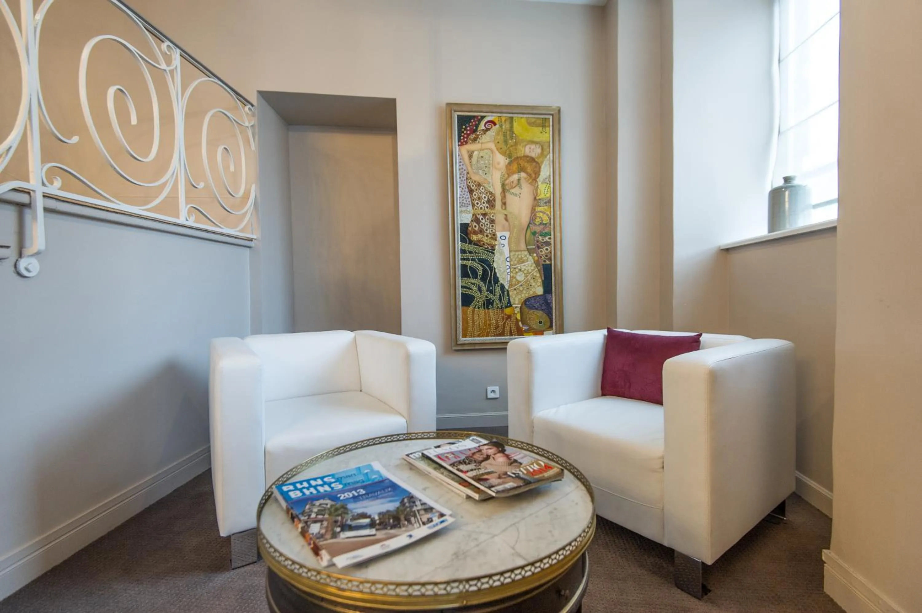 Lobby or reception in Hôtel Ligure