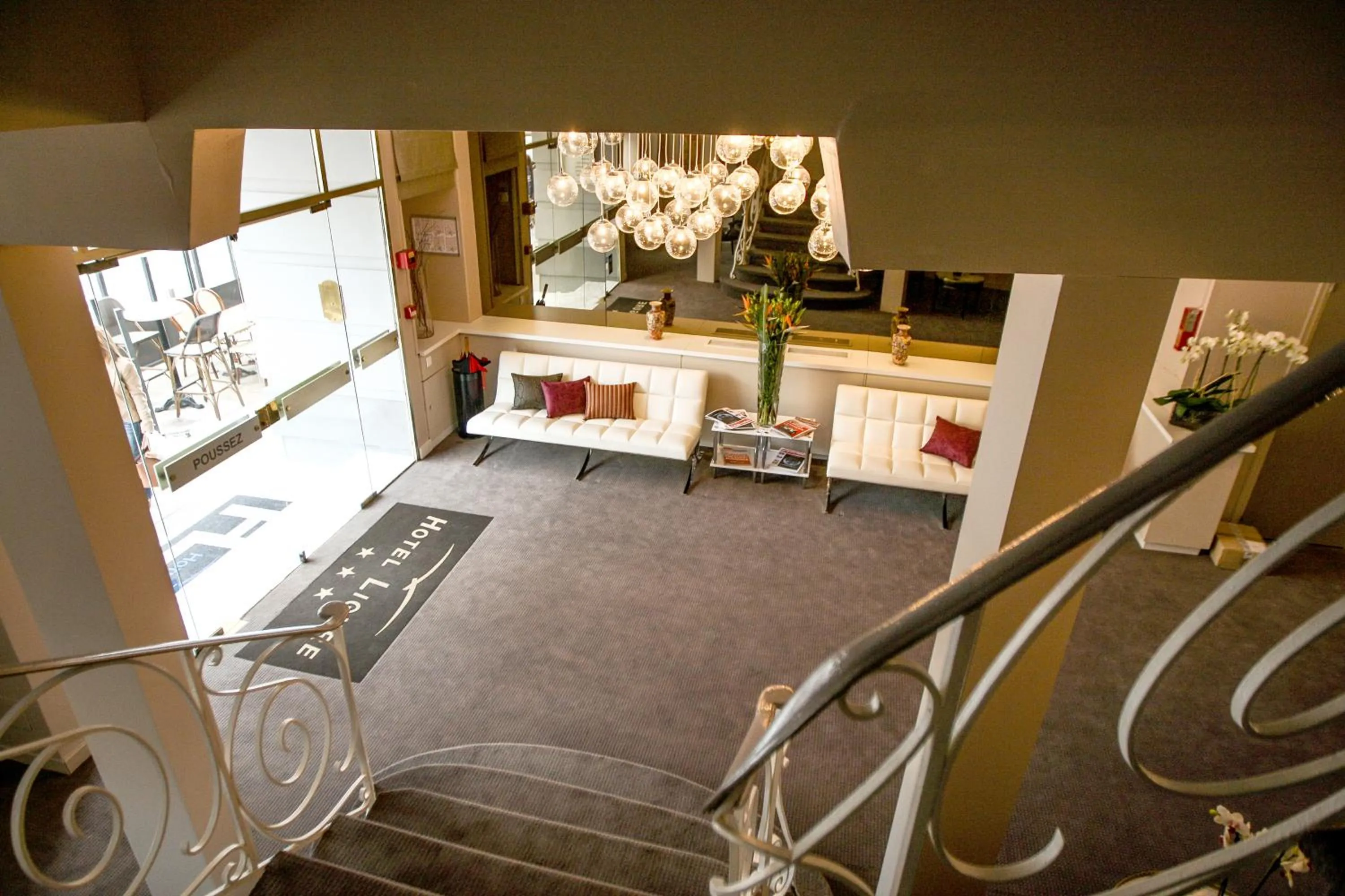 Lobby or reception in Hôtel Ligure