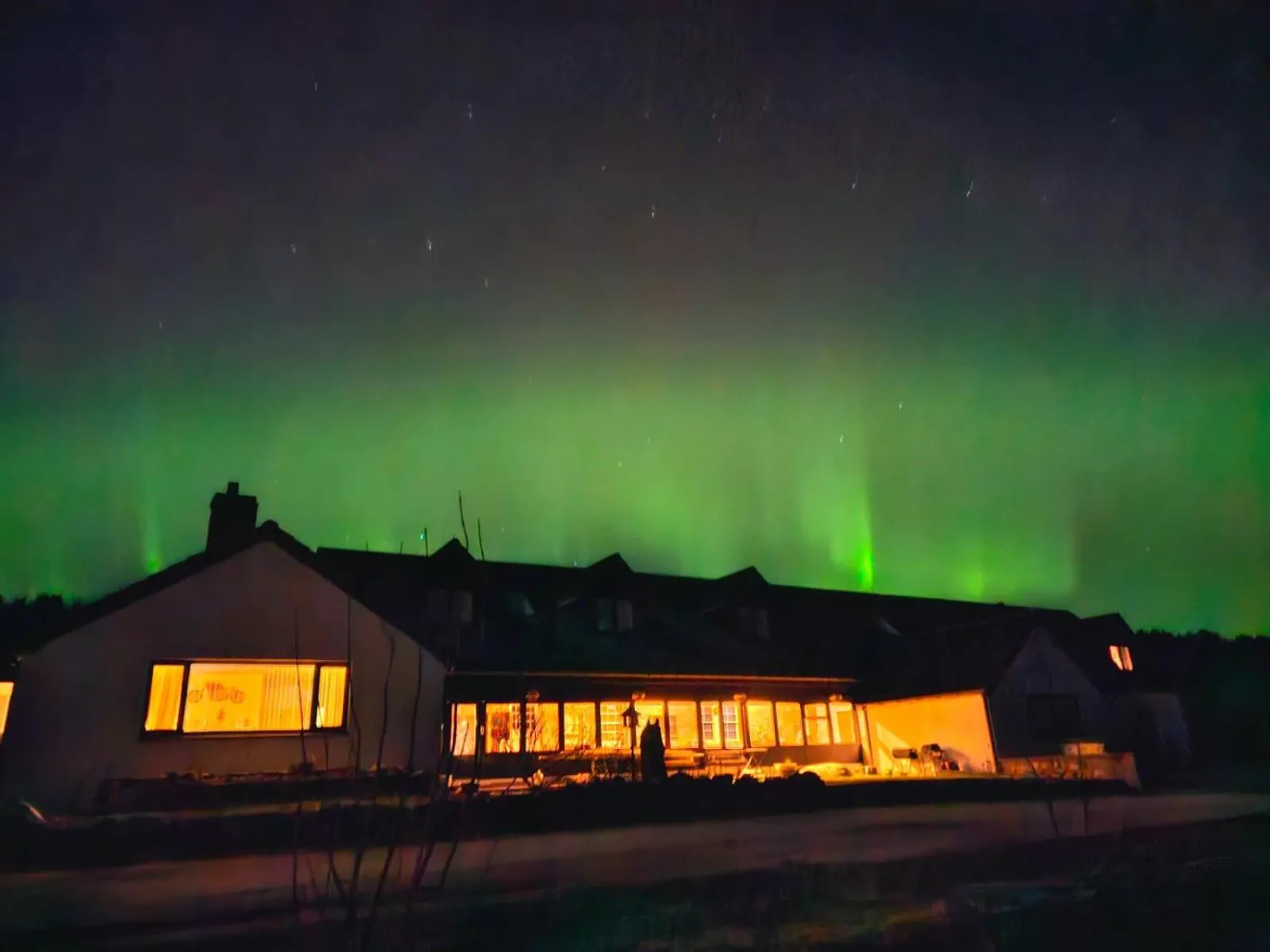 Night in Delny Muir House