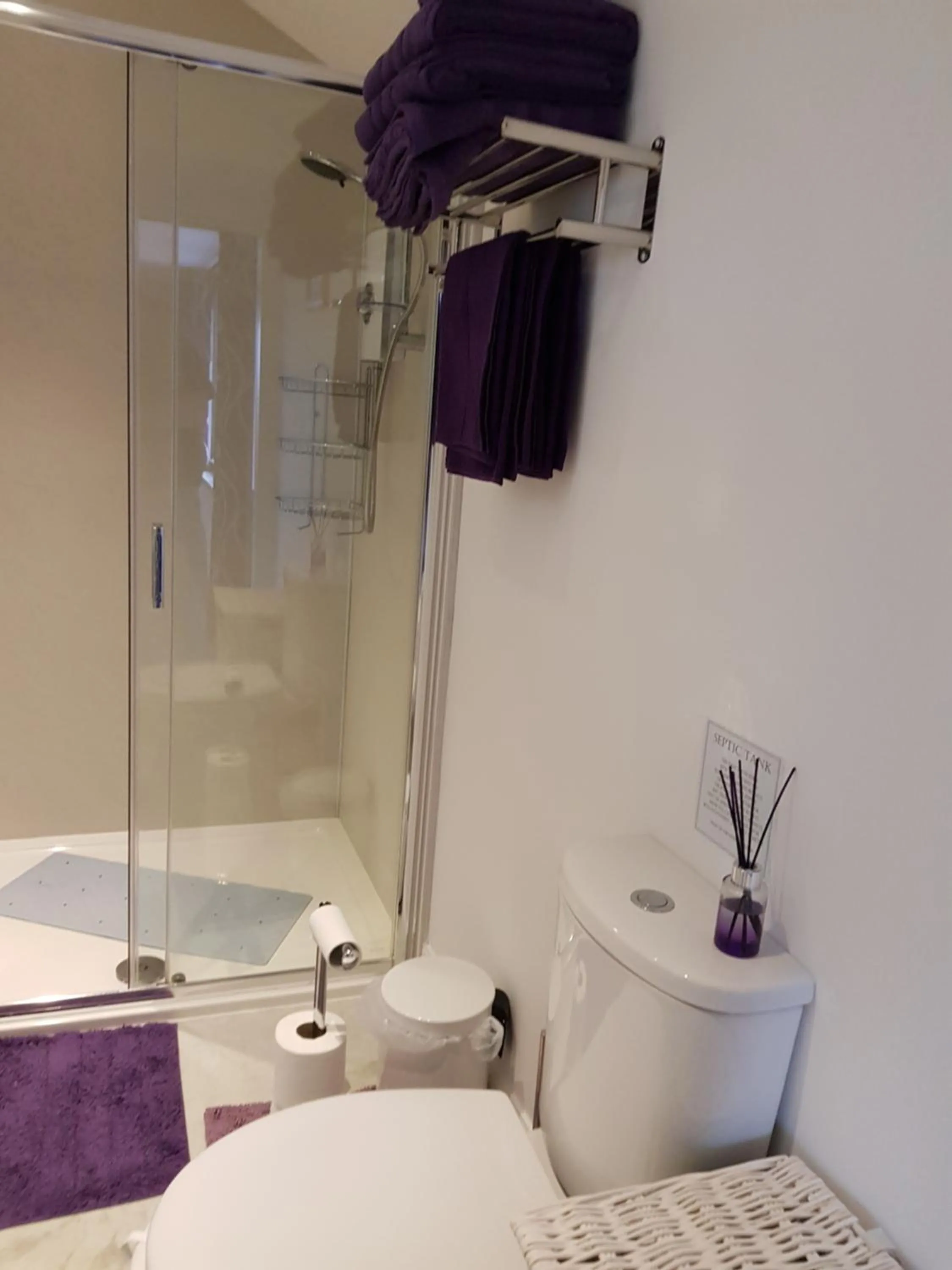 Shower in Delny Muir House