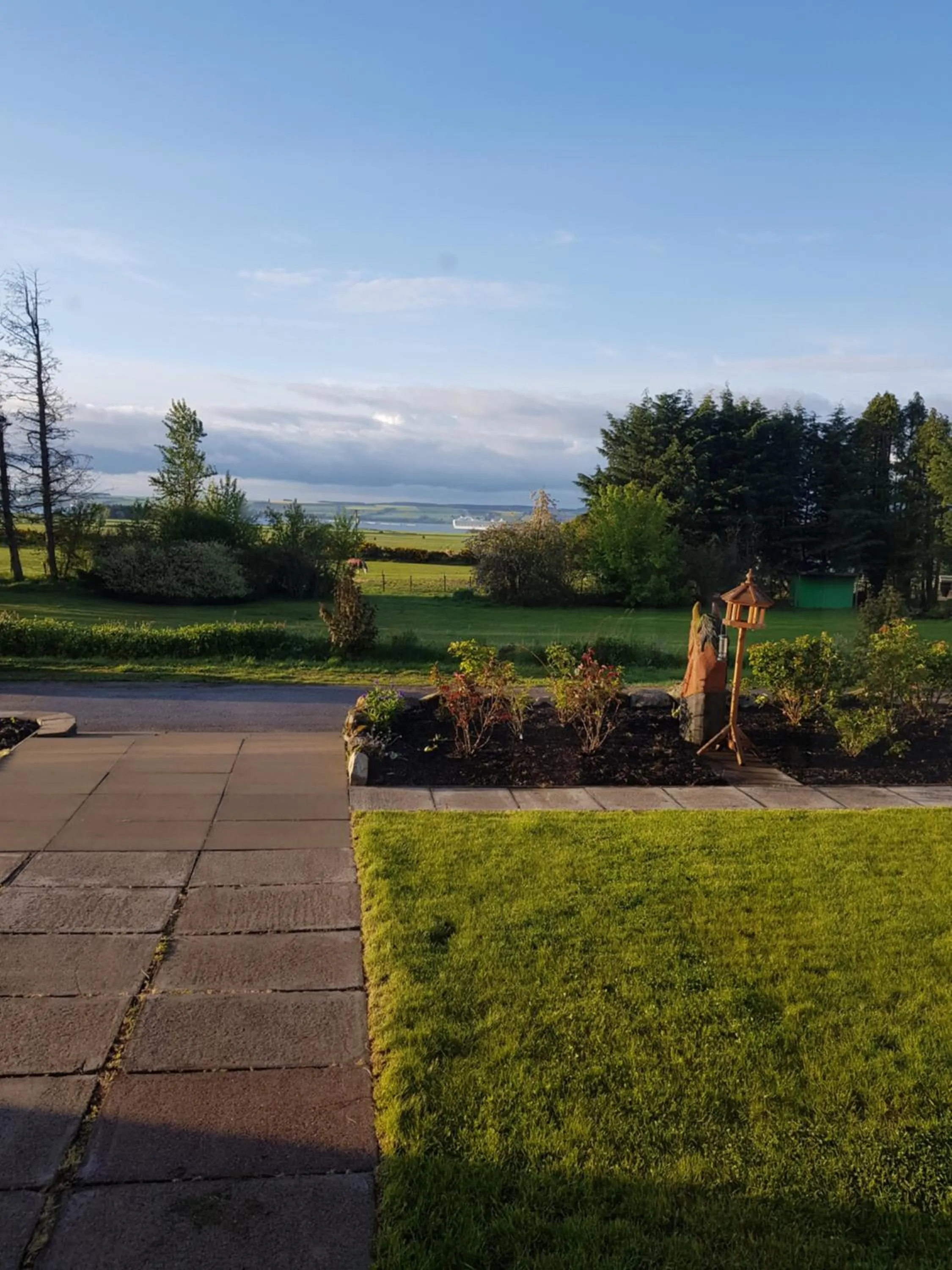 Natural landscape in Delny Muir House