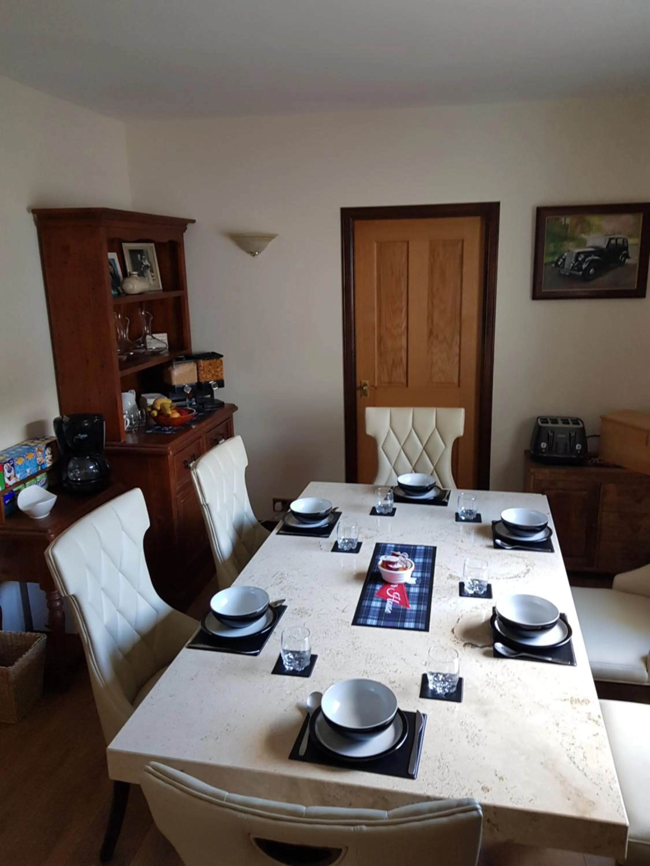 Dining area in Delny Muir House