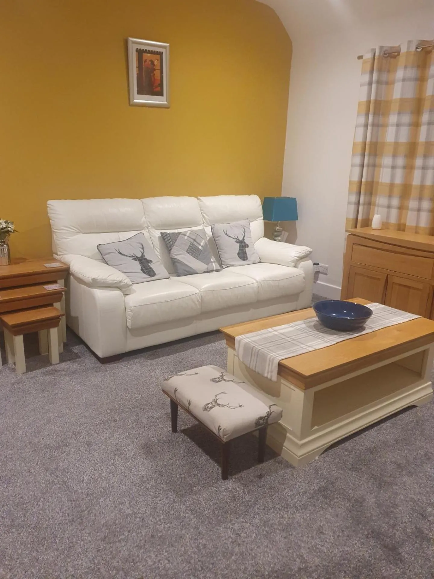 Living room in Delny Muir House