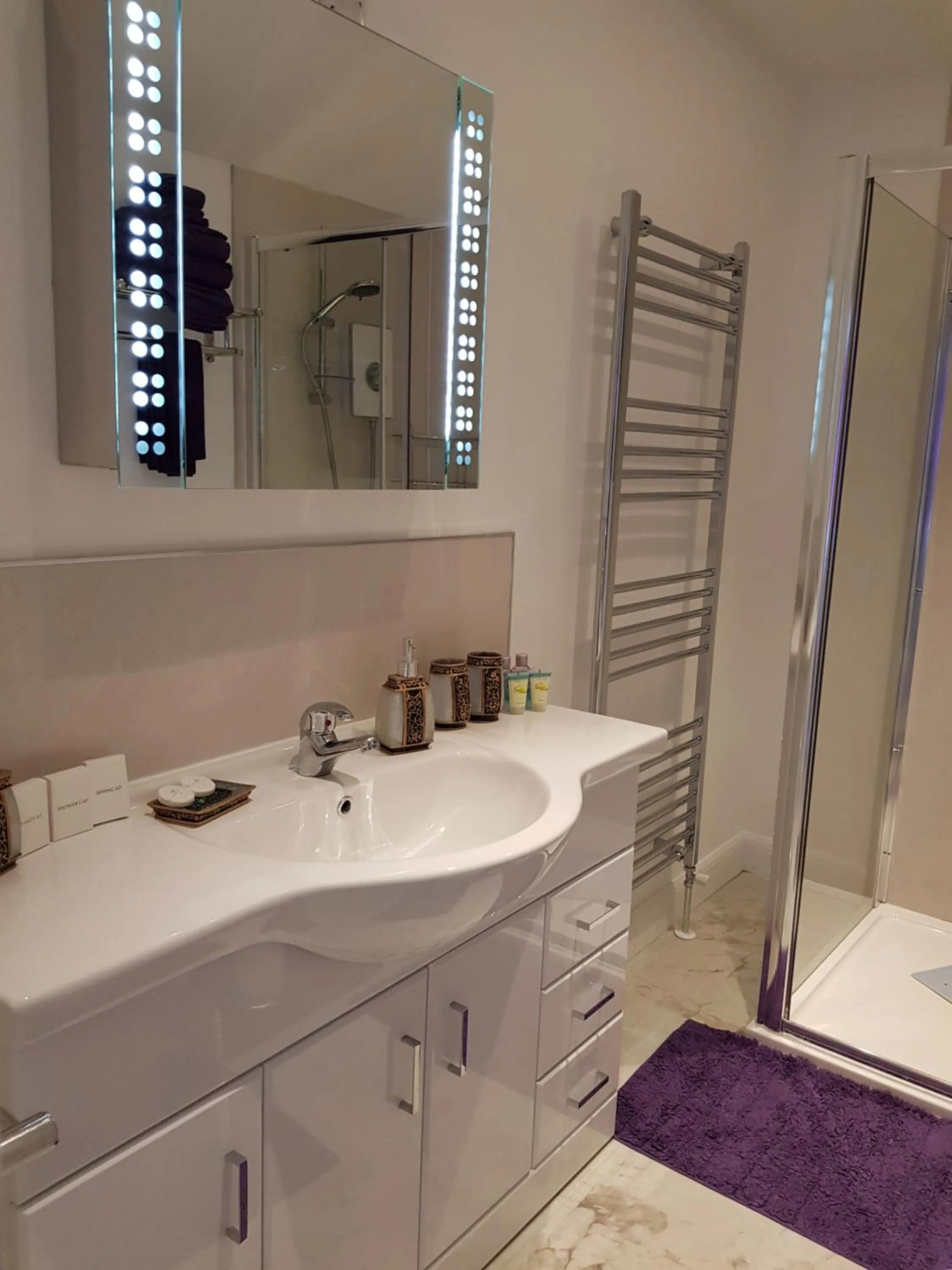 Shower in Delny Muir House