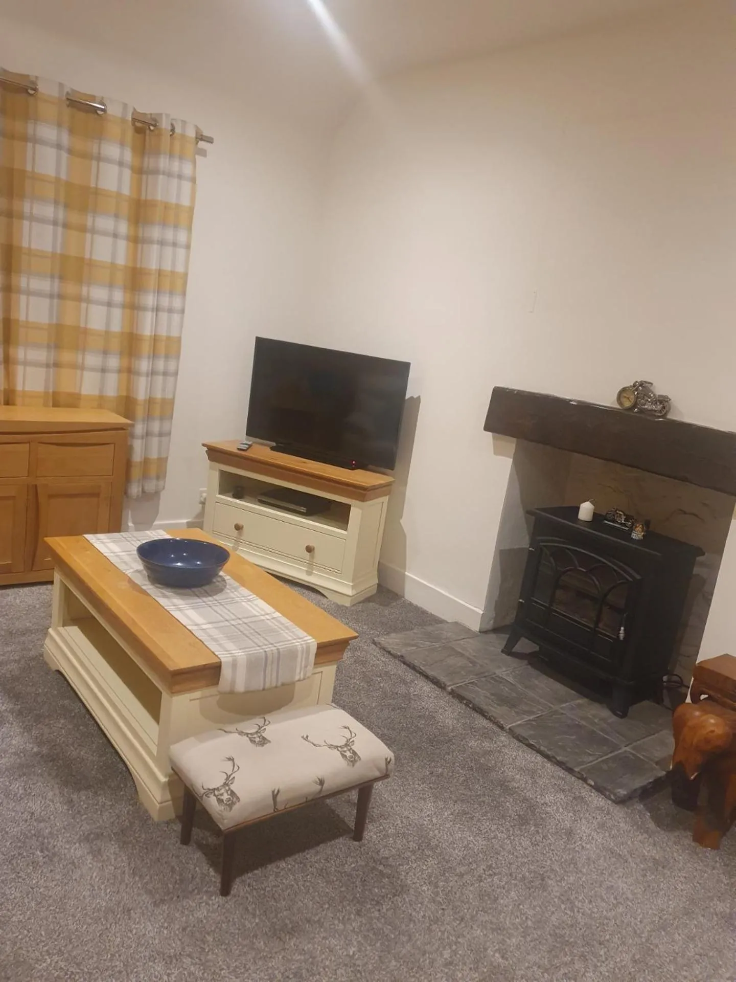 Living room in Delny Muir House