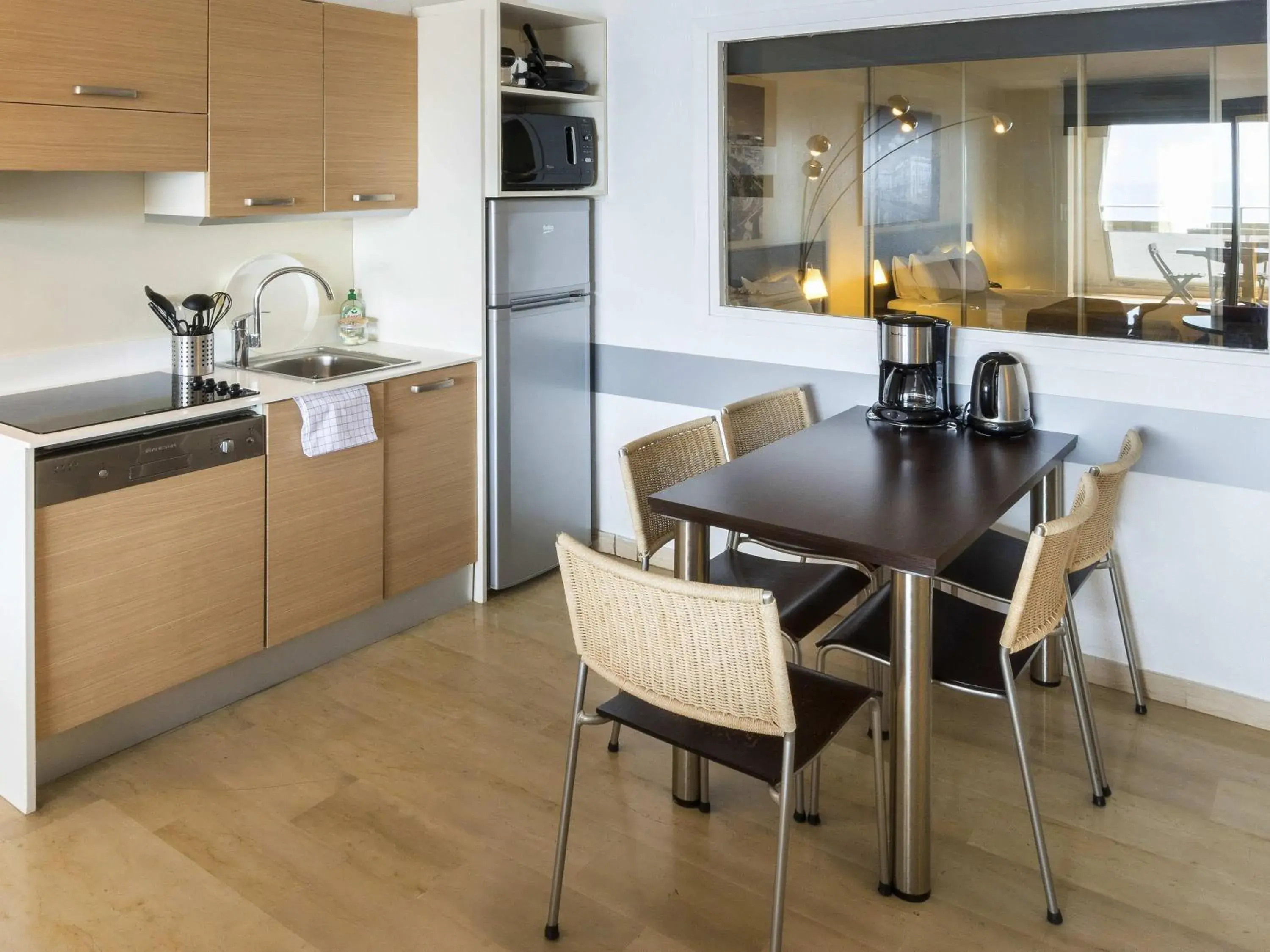 Bedroom in Aparthotel Adagio Nice Promenade des Anglais Bedroom in Aparthotel Adagio Nice Promenade des Anglais