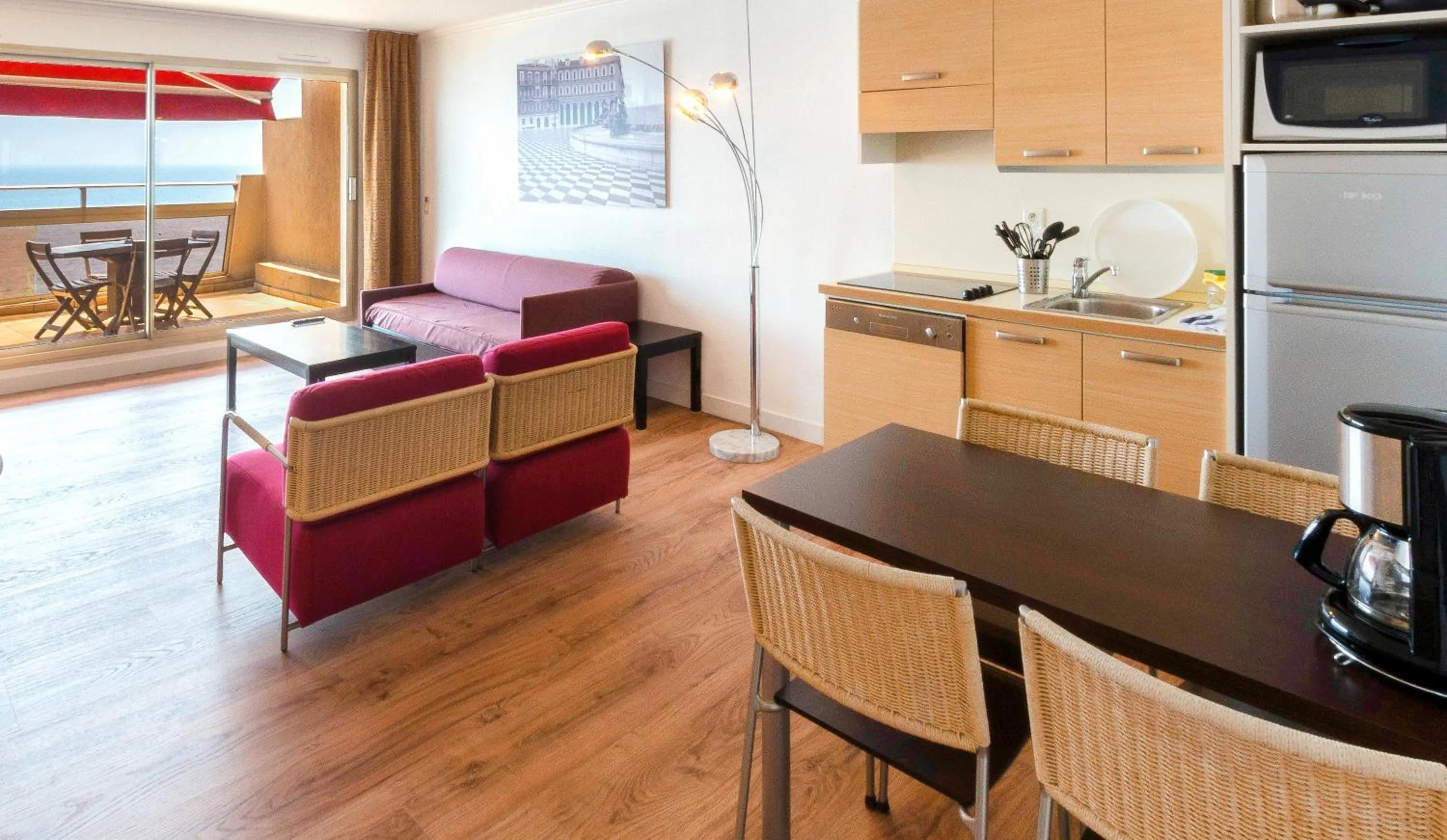 Living room in Aparthotel Adagio Nice Promenade des Anglais