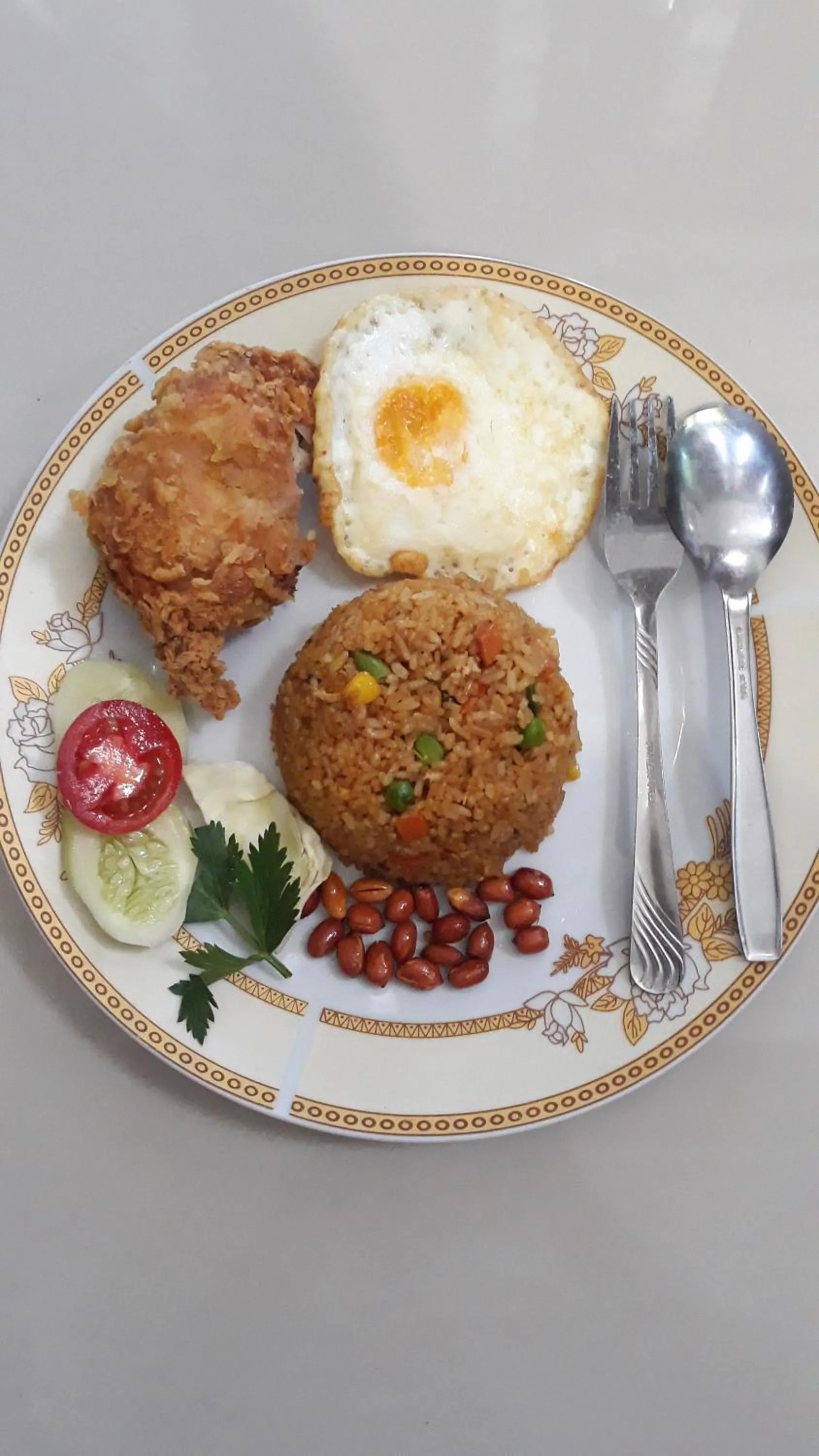 Breakfast in Losmen Kinasih Puncak & Gazebo Pandang