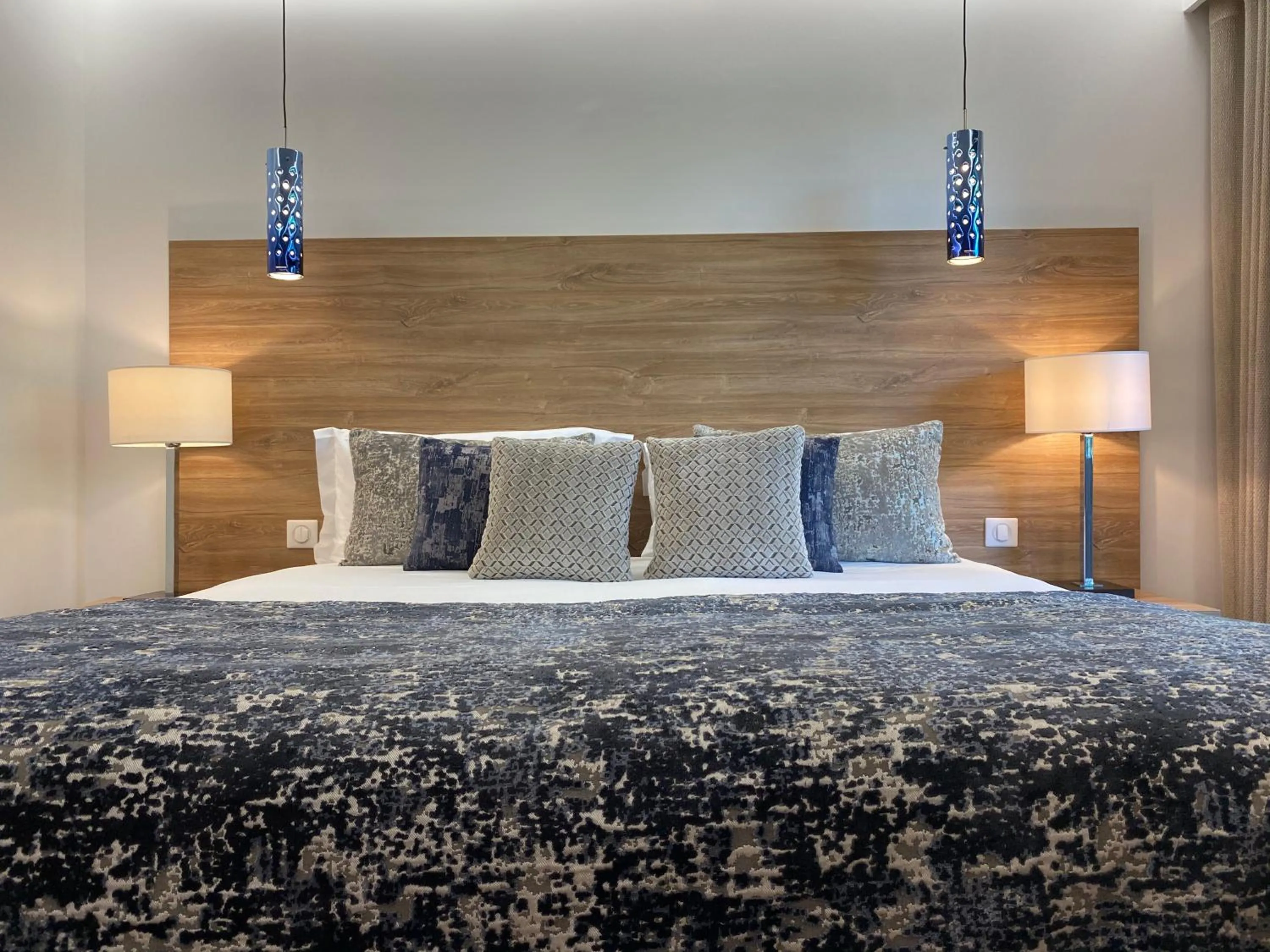 Bedroom, Bed in Servotel Saint-Vincent