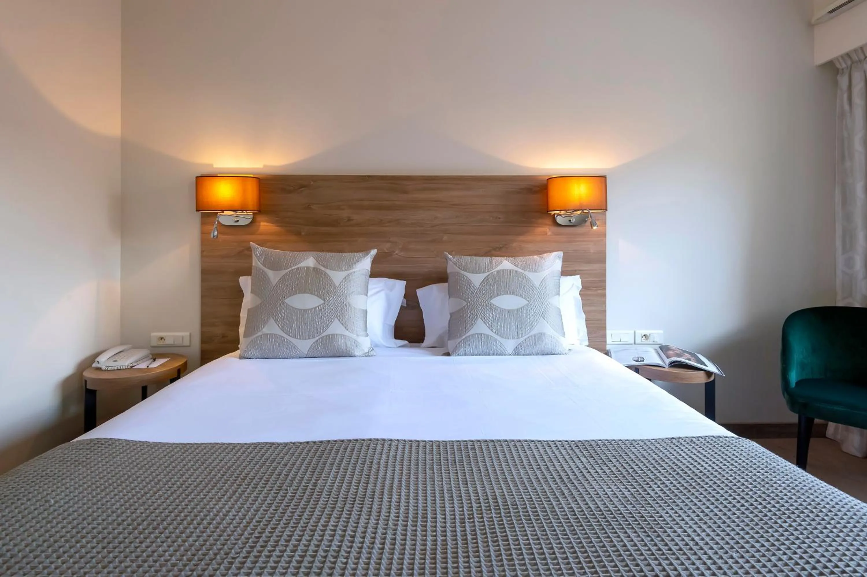 Bedroom, Bed in Servotel Saint-Vincent