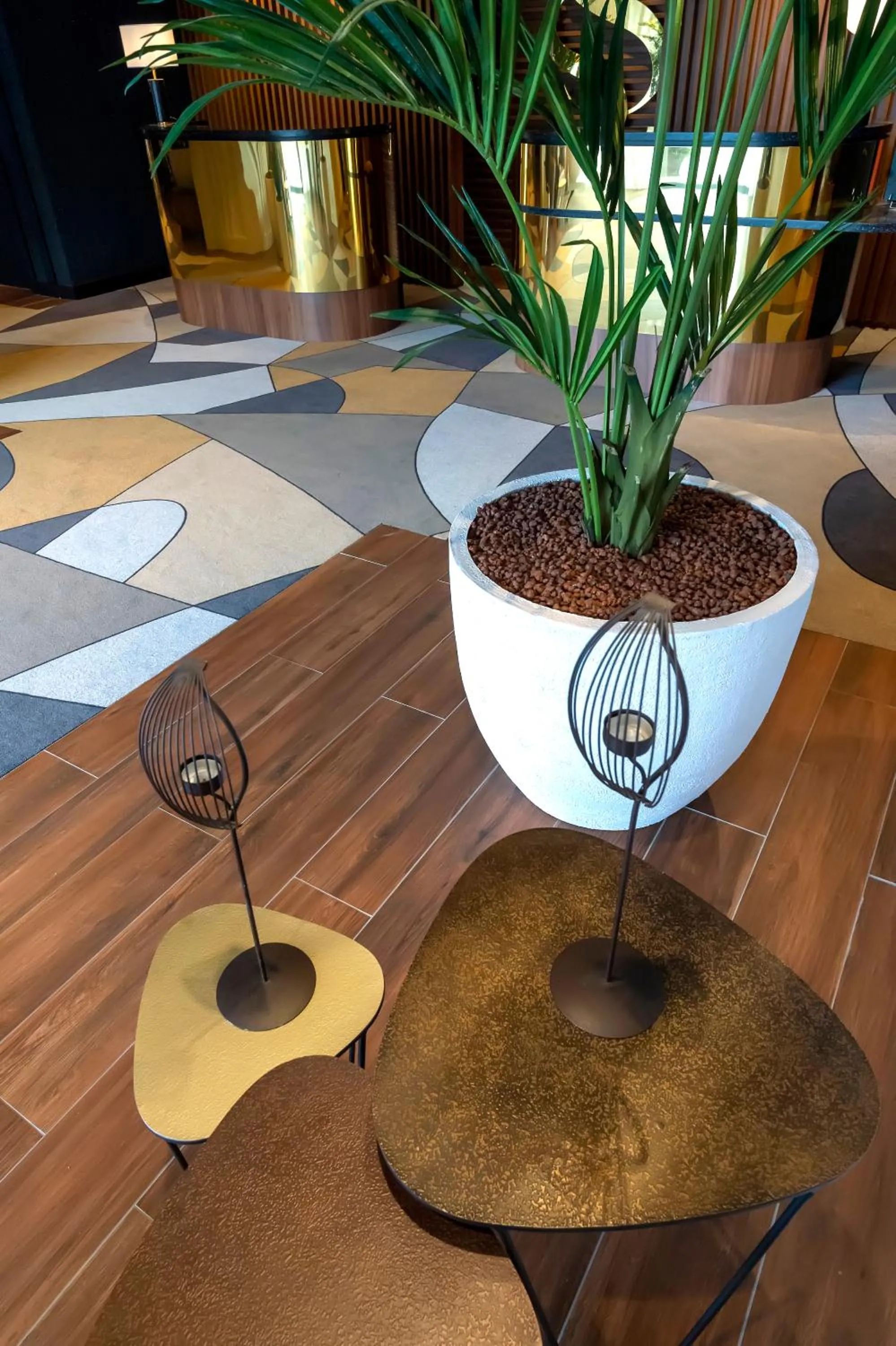 Lobby or reception in Servotel Saint-Vincent