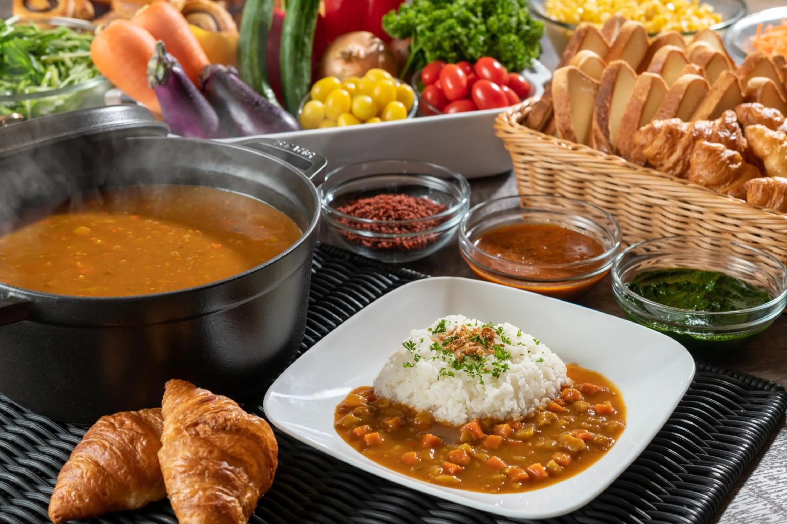 Restaurant/places to eat in Far East Village Hotel Tokyo Ariake