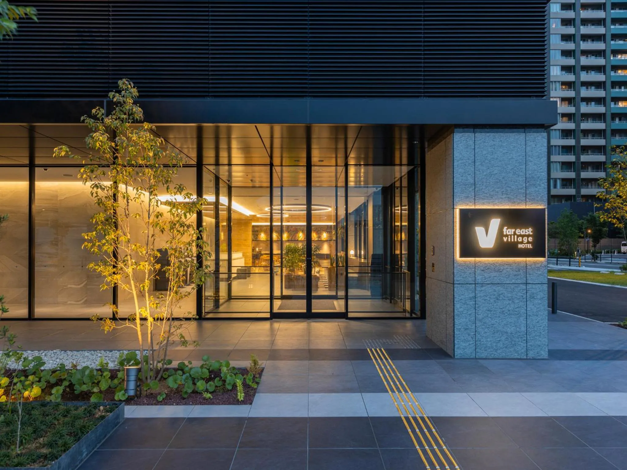 Facade/entrance in Far East Village Hotel Tokyo Ariake