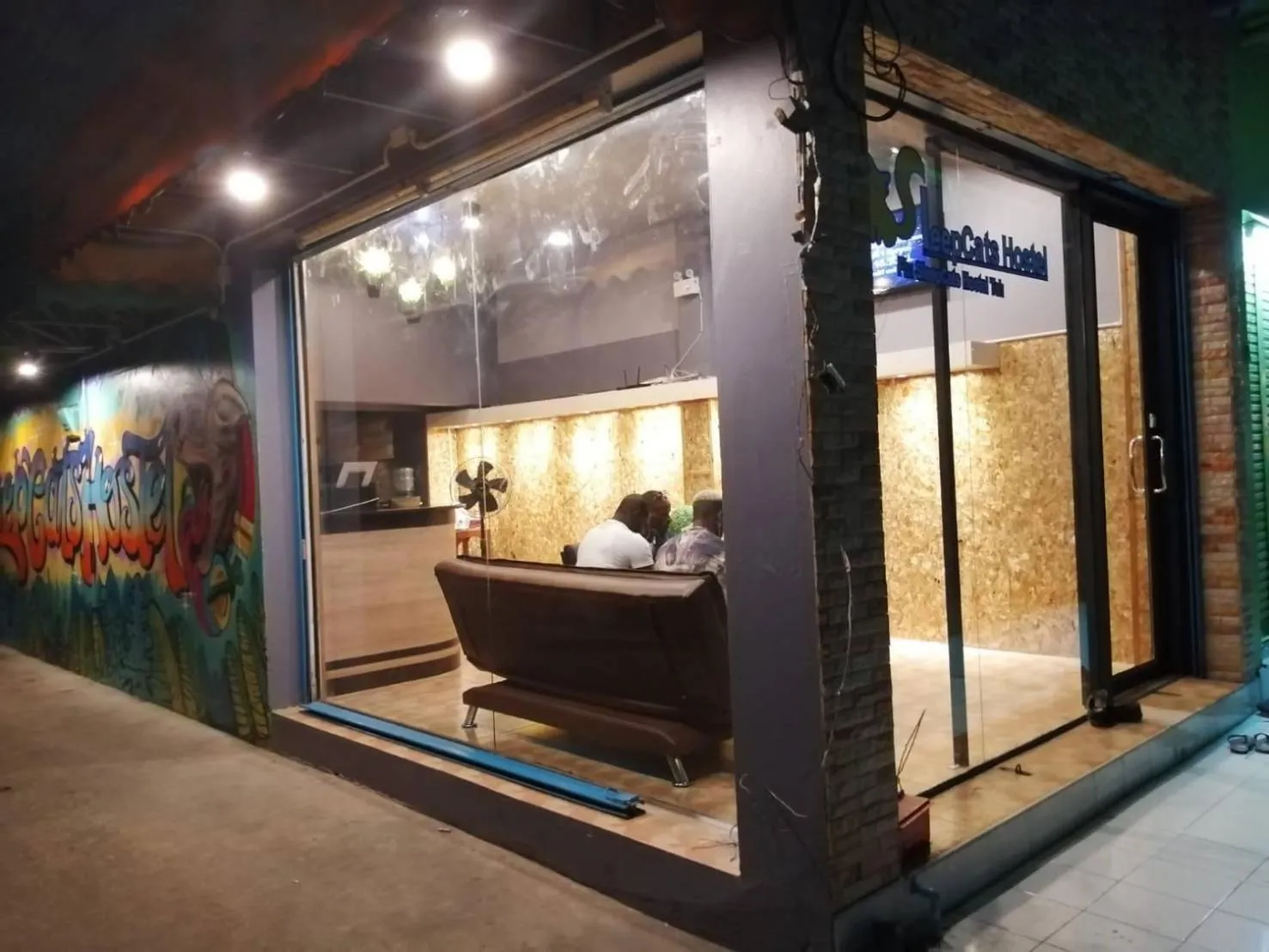 Property building in SleepCatsHostel