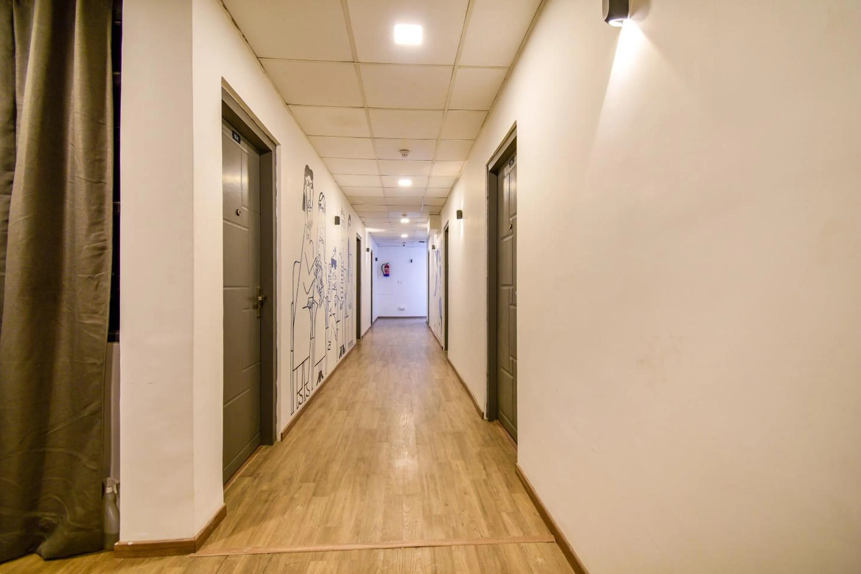 Lobby or reception in OYO Hotel Luxurs