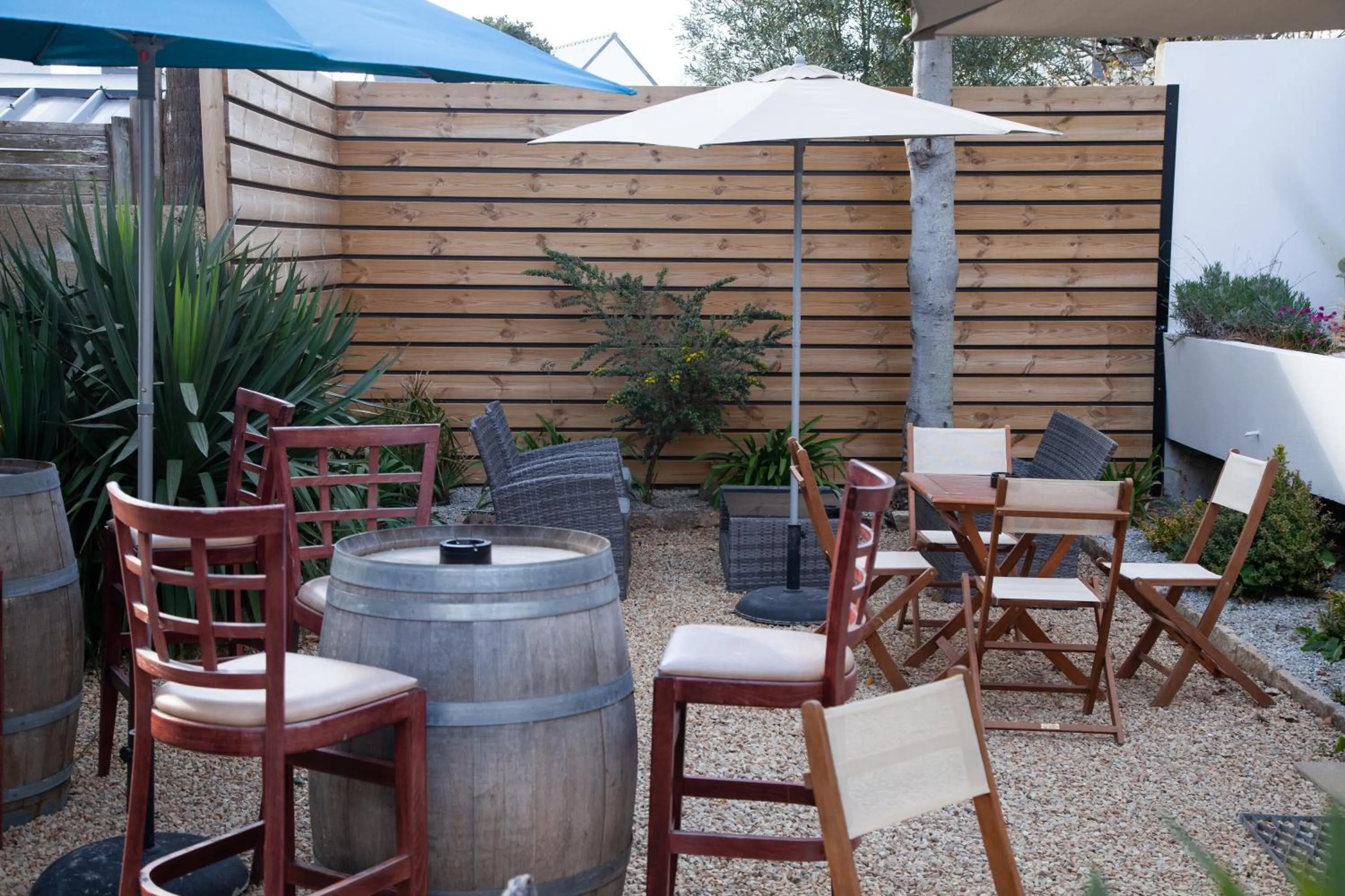 Garden in Hotel les Alignements