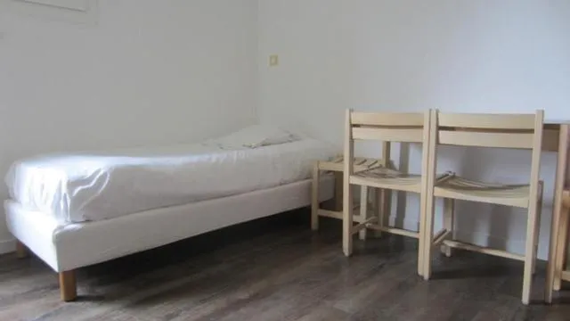 Bedroom, Bed in Centre de Vacances CPCV Normandie à 50 metres de la plage de Houlgate