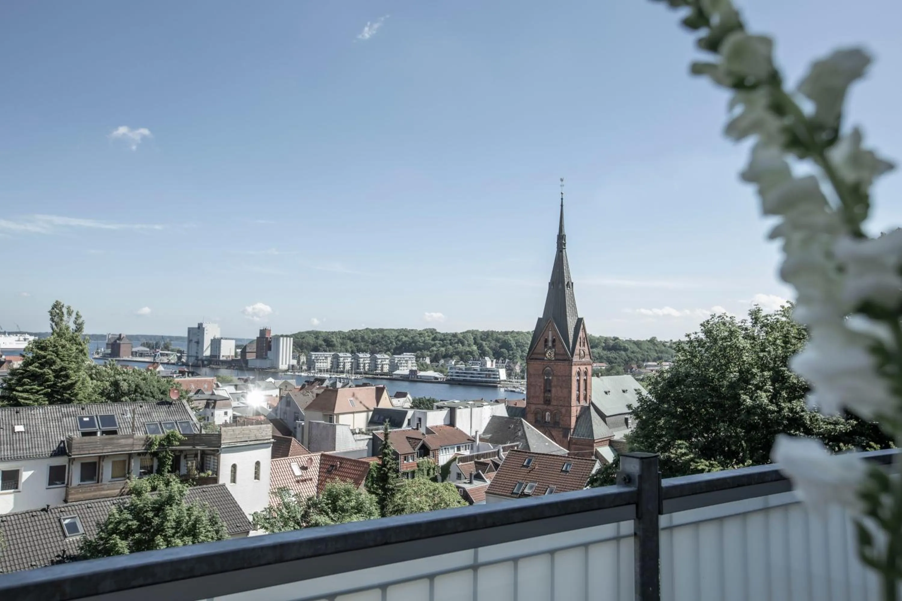 City view in Boardinghouse Flensburg - by Zimmer FREI! Holidays