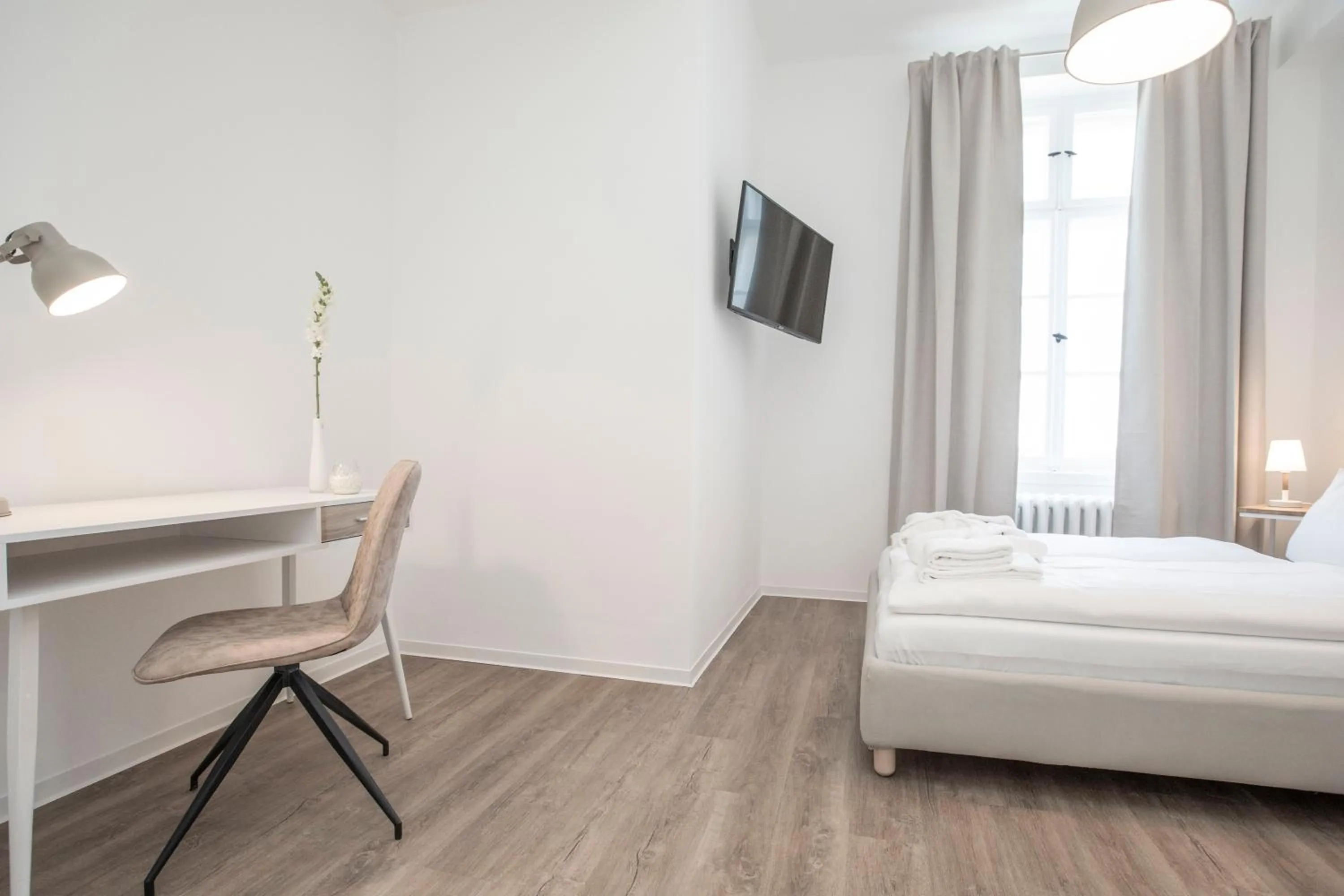 Bed in Boardinghouse Flensburg - by Zimmer FREI! Holidays