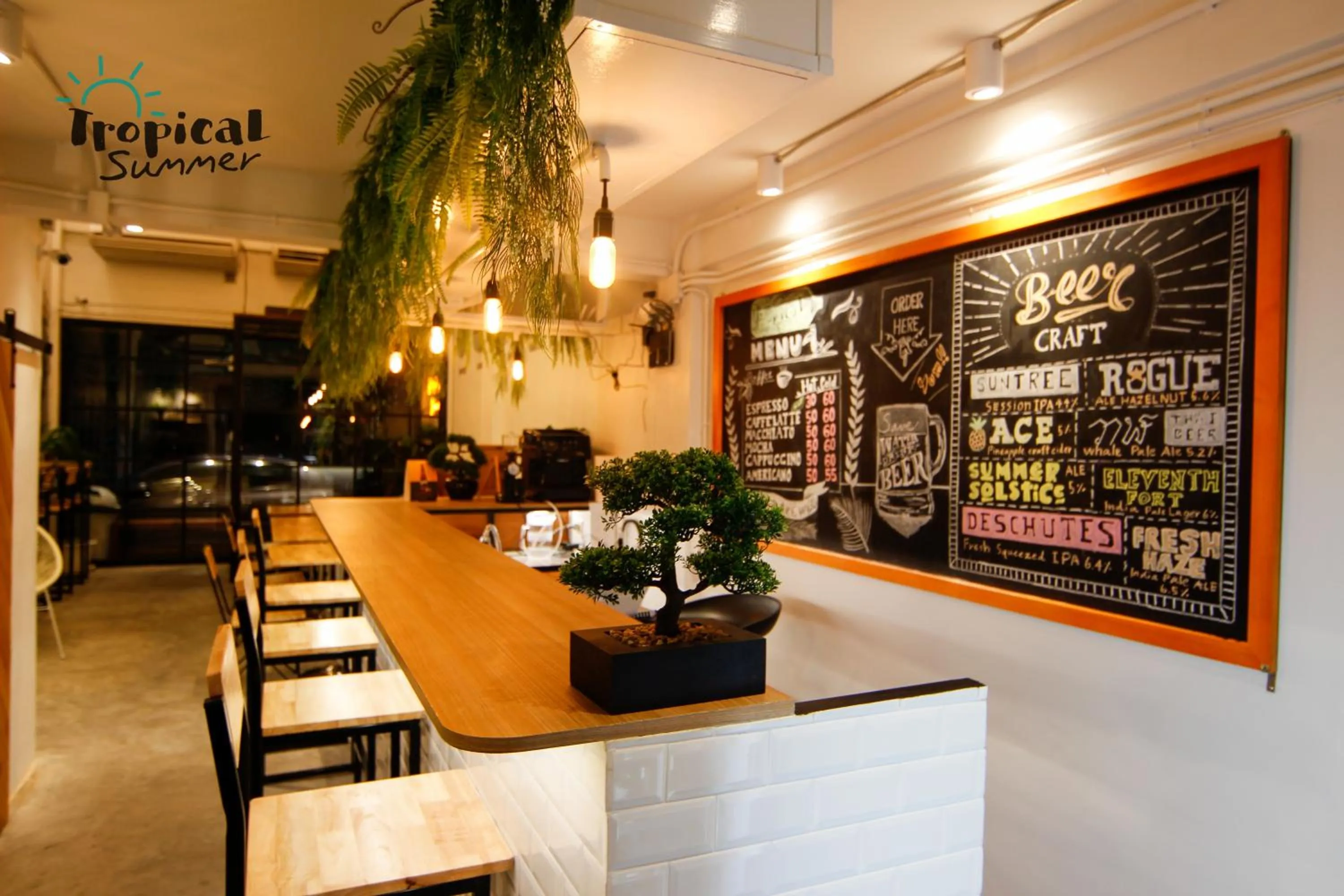 Lobby or reception in Tropical Summer Hostel