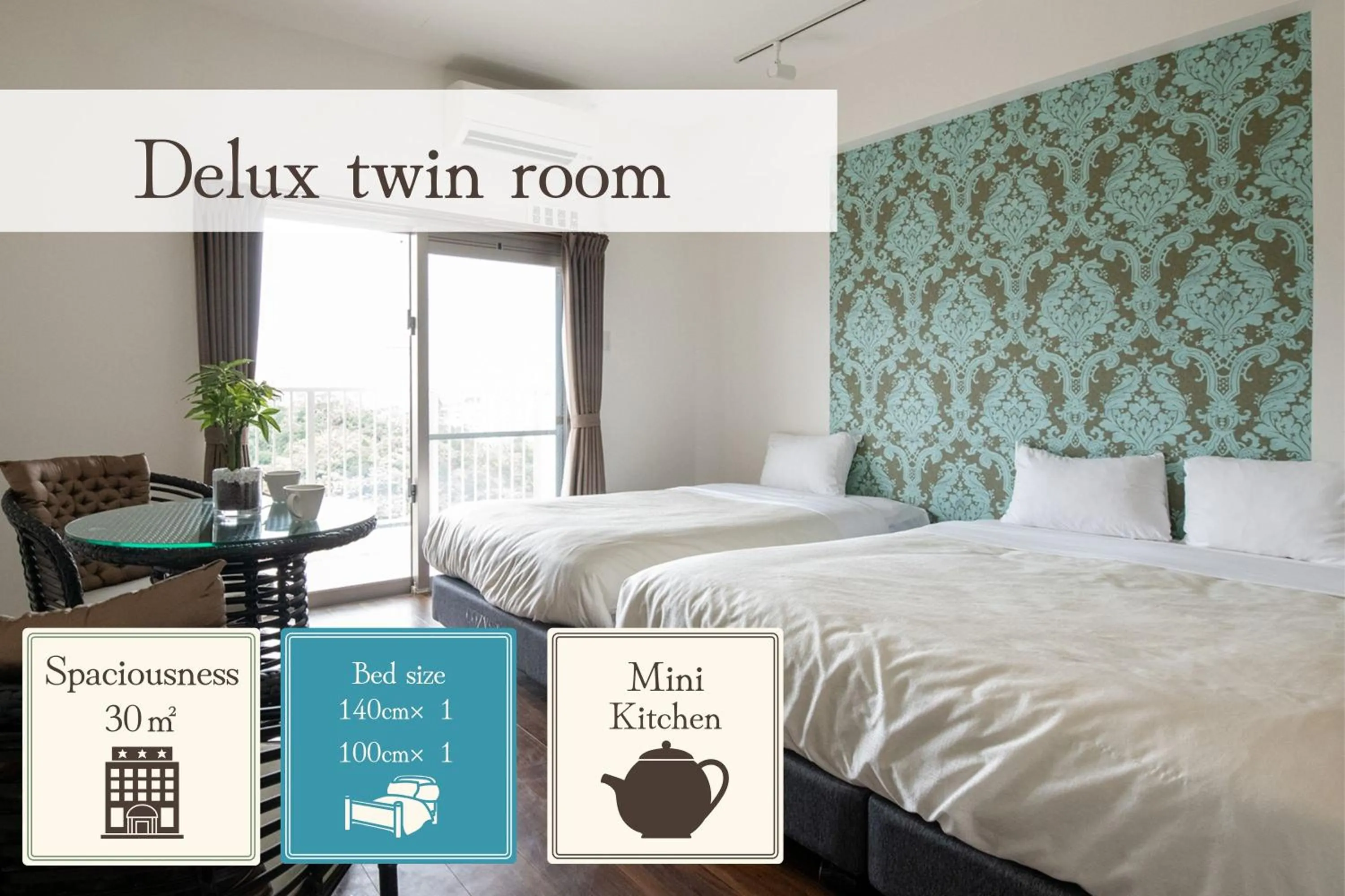 Photo of the whole room, Bed in Cozy Stay in Naha