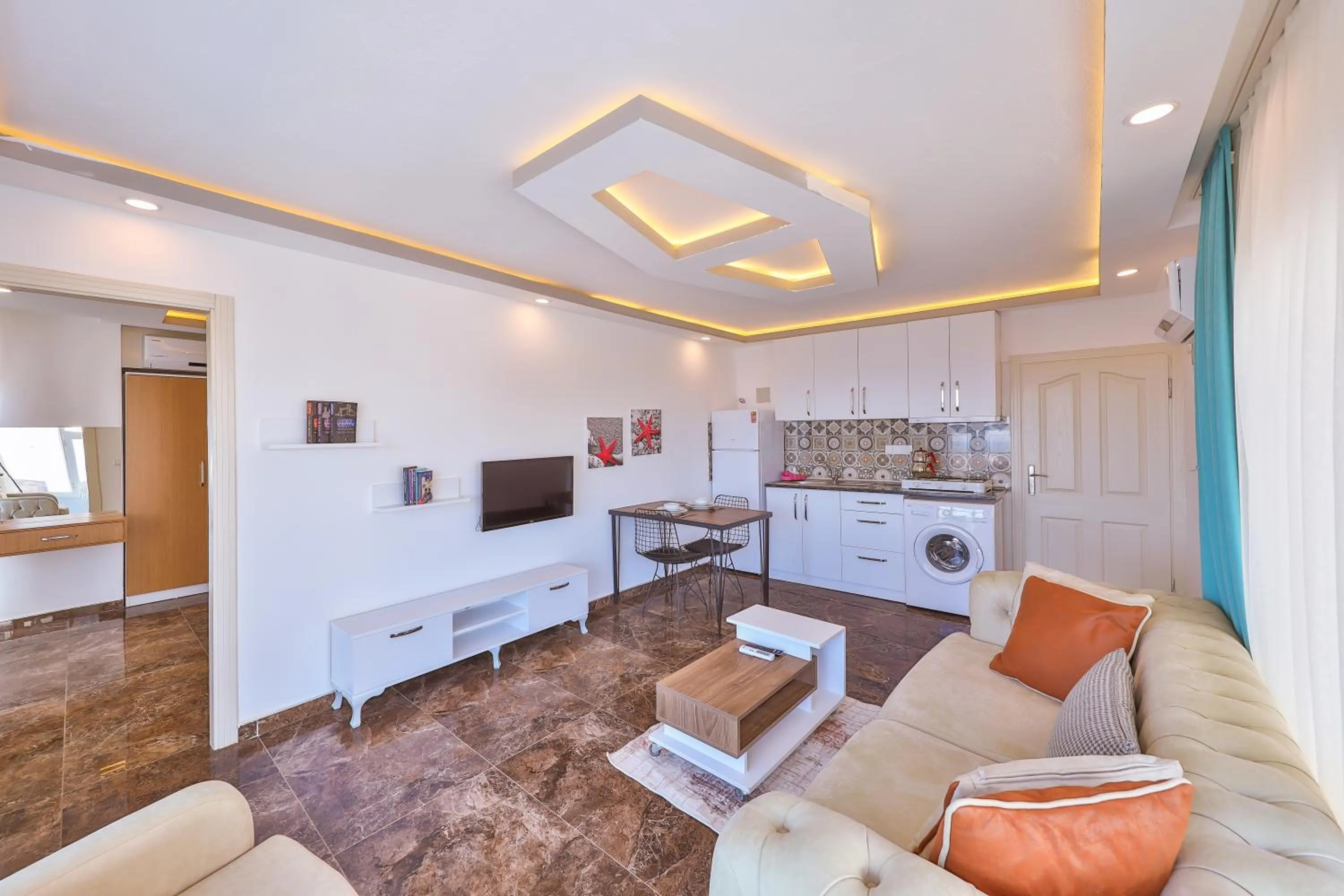 Living room in 3 House Apart