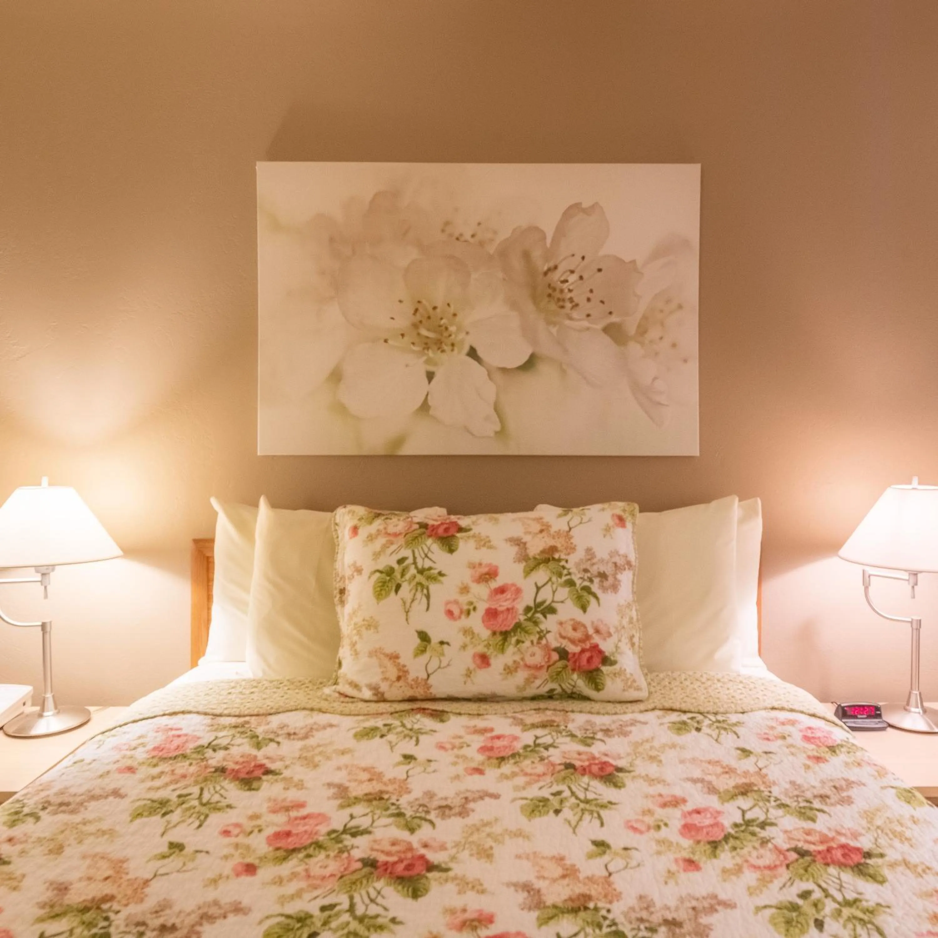 Bed in Ephraim Motel