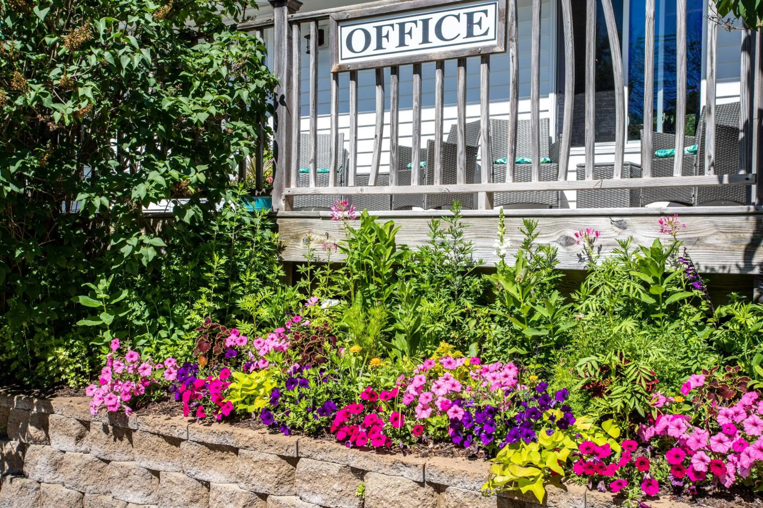 Garden in Ephraim Motel
