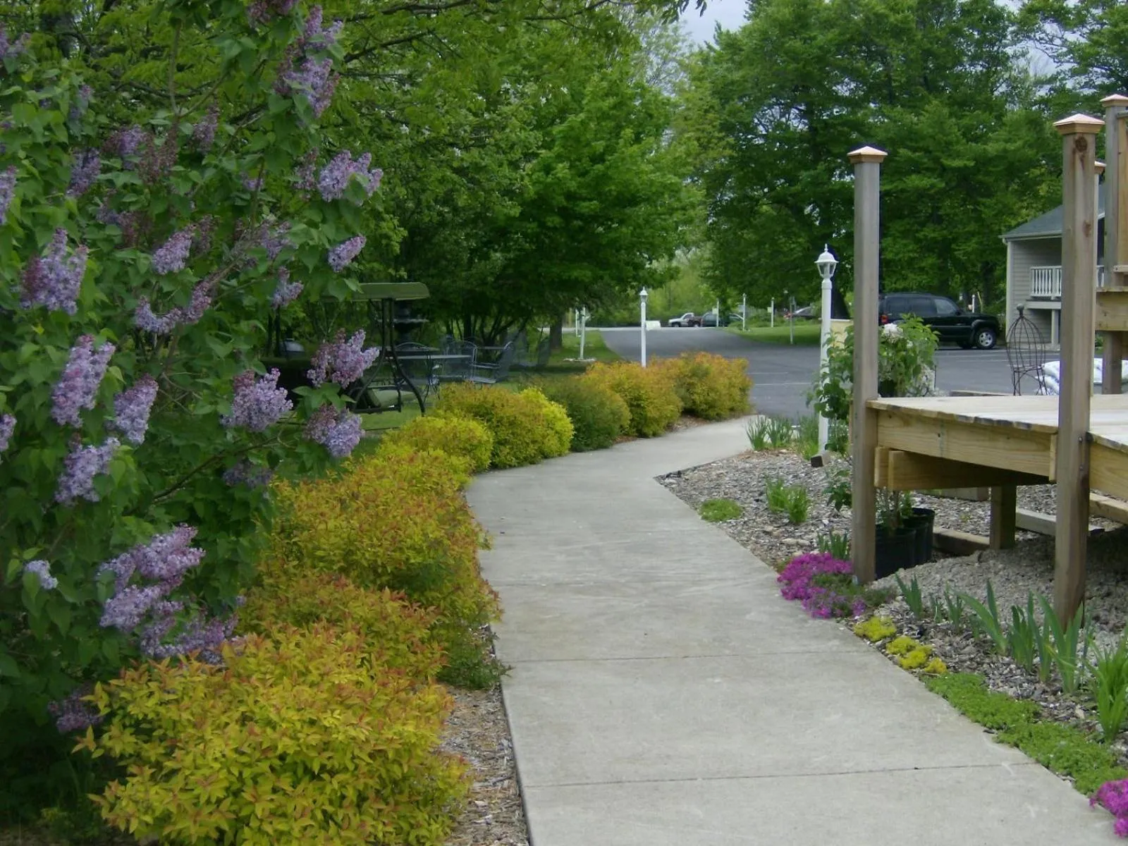 Garden in Ephraim Motel