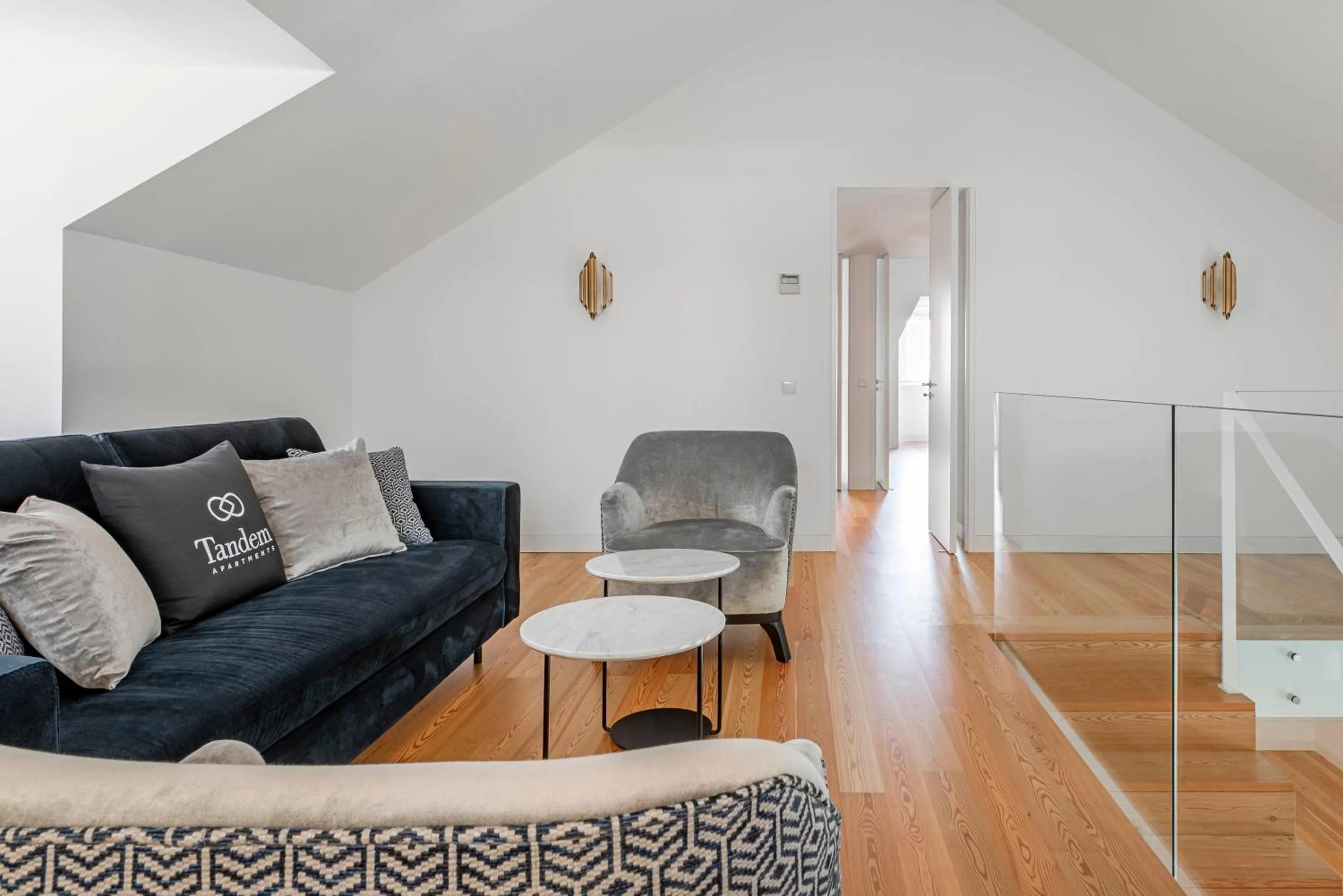Seating area in Tandem Palacio Alfama Apartments
