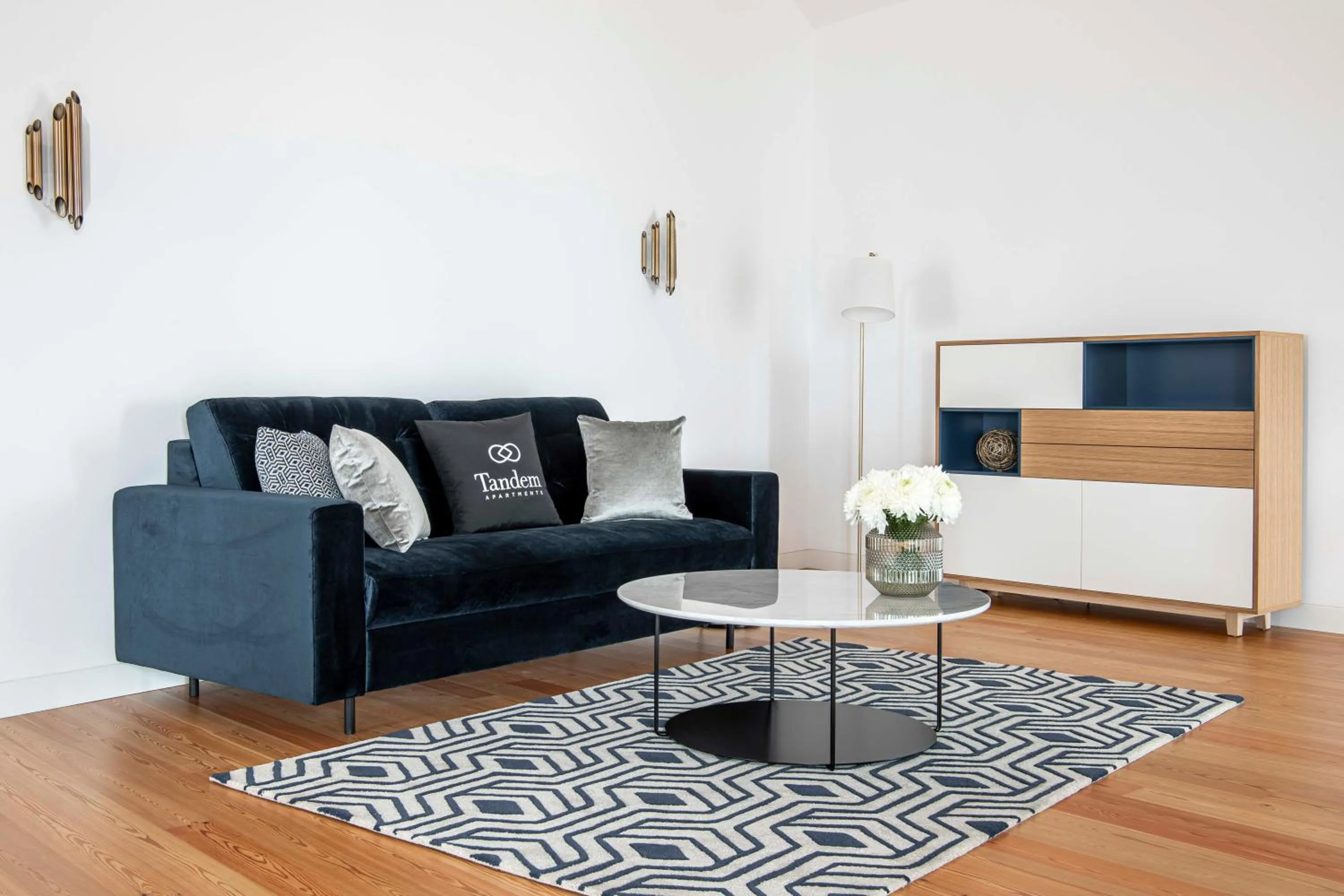 Living room in Tandem Palacio Alfama Apartments