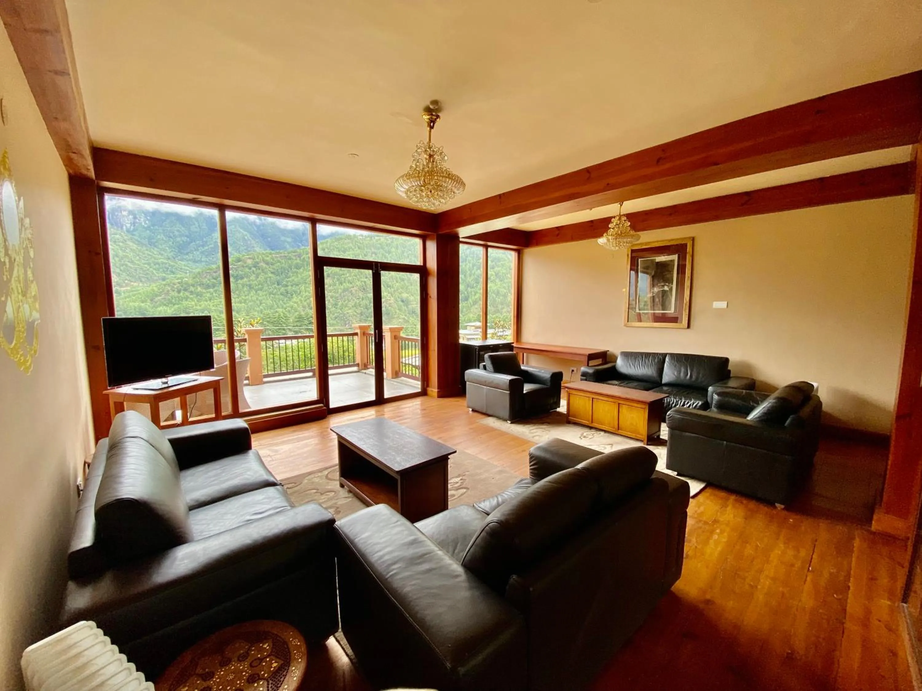 Lounge or bar in Taktsang Village Resort