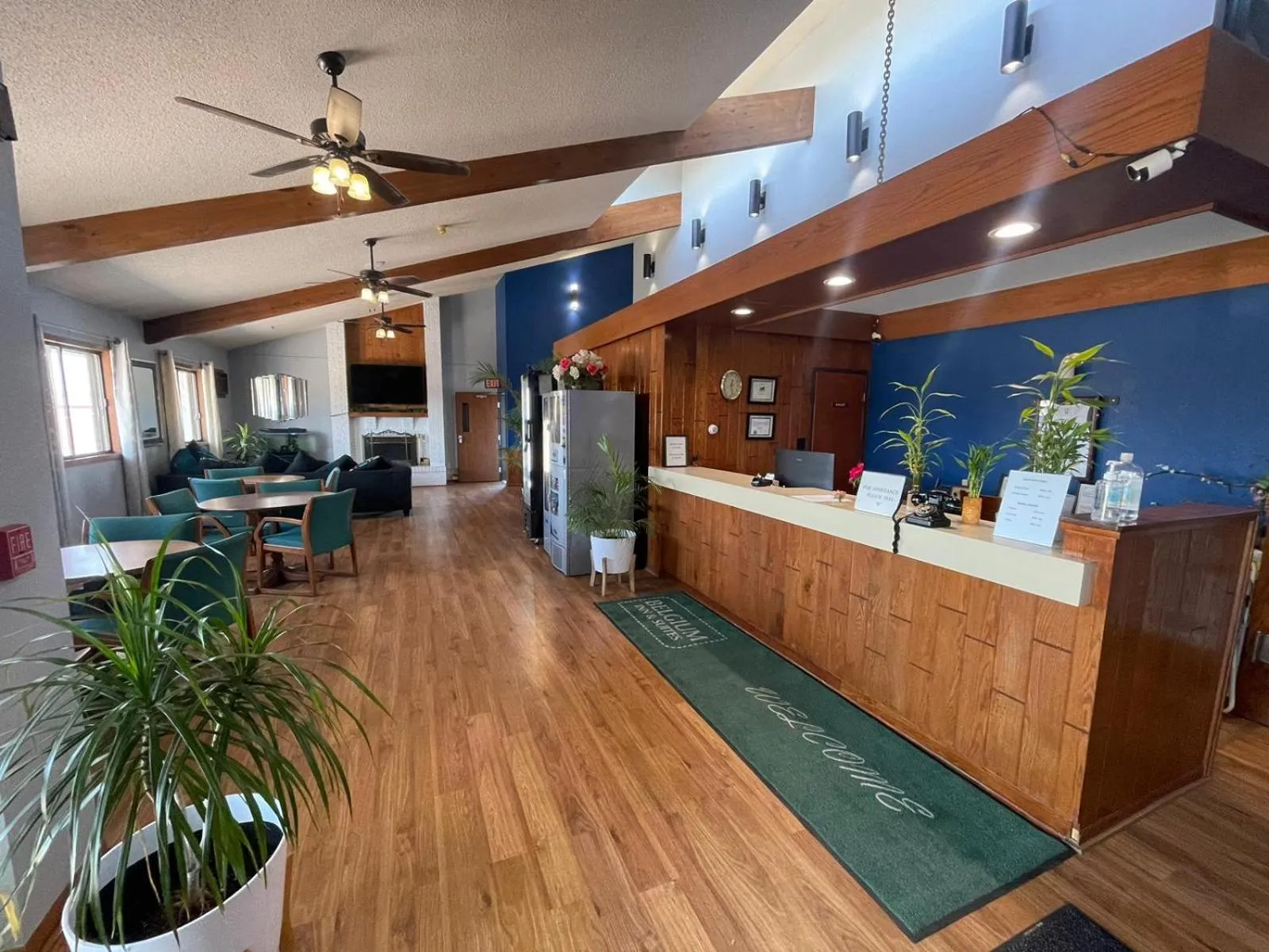 Lobby or reception in The Belgium Inn & Suites