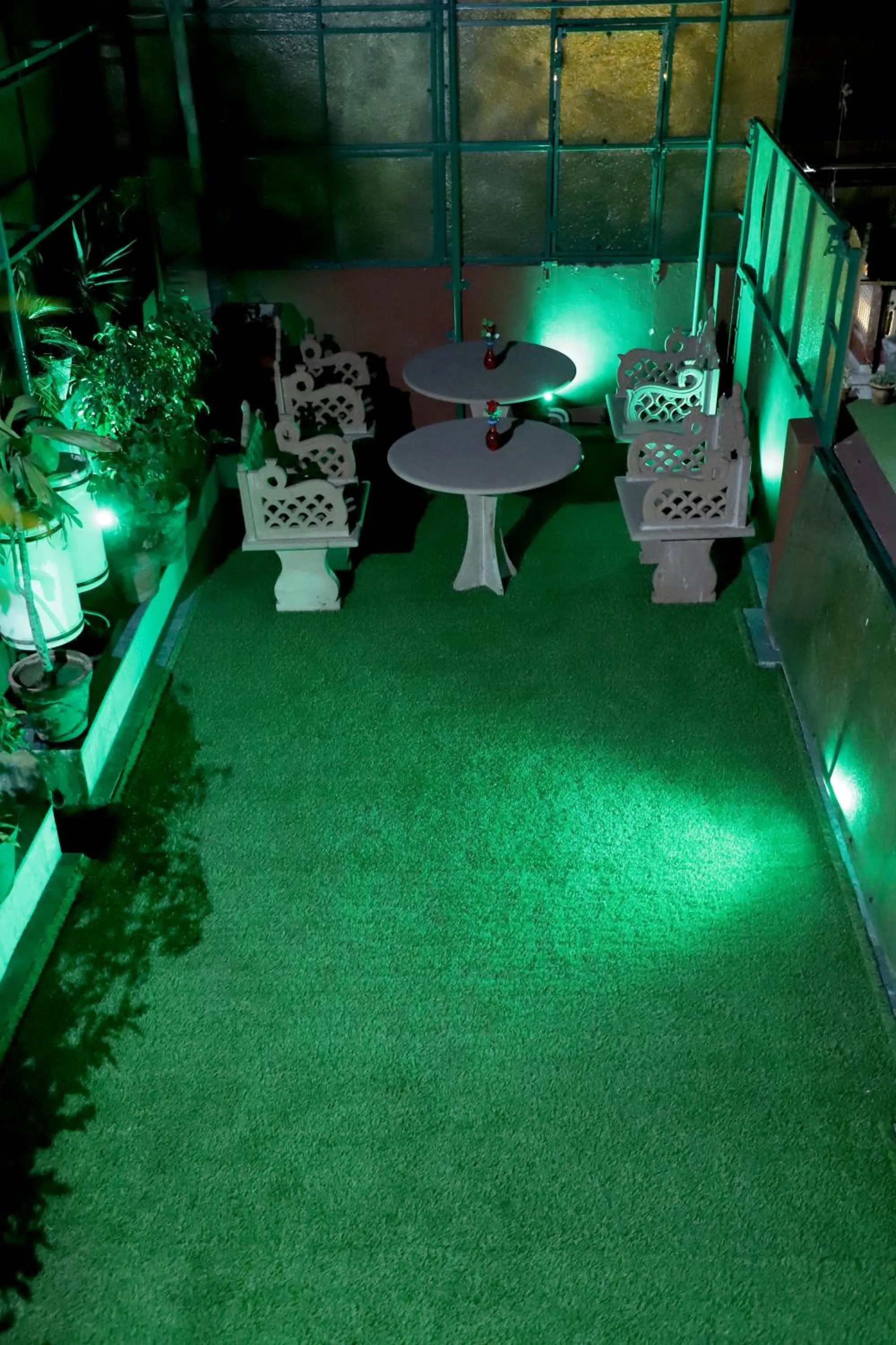 Garden in Ganesha Palace