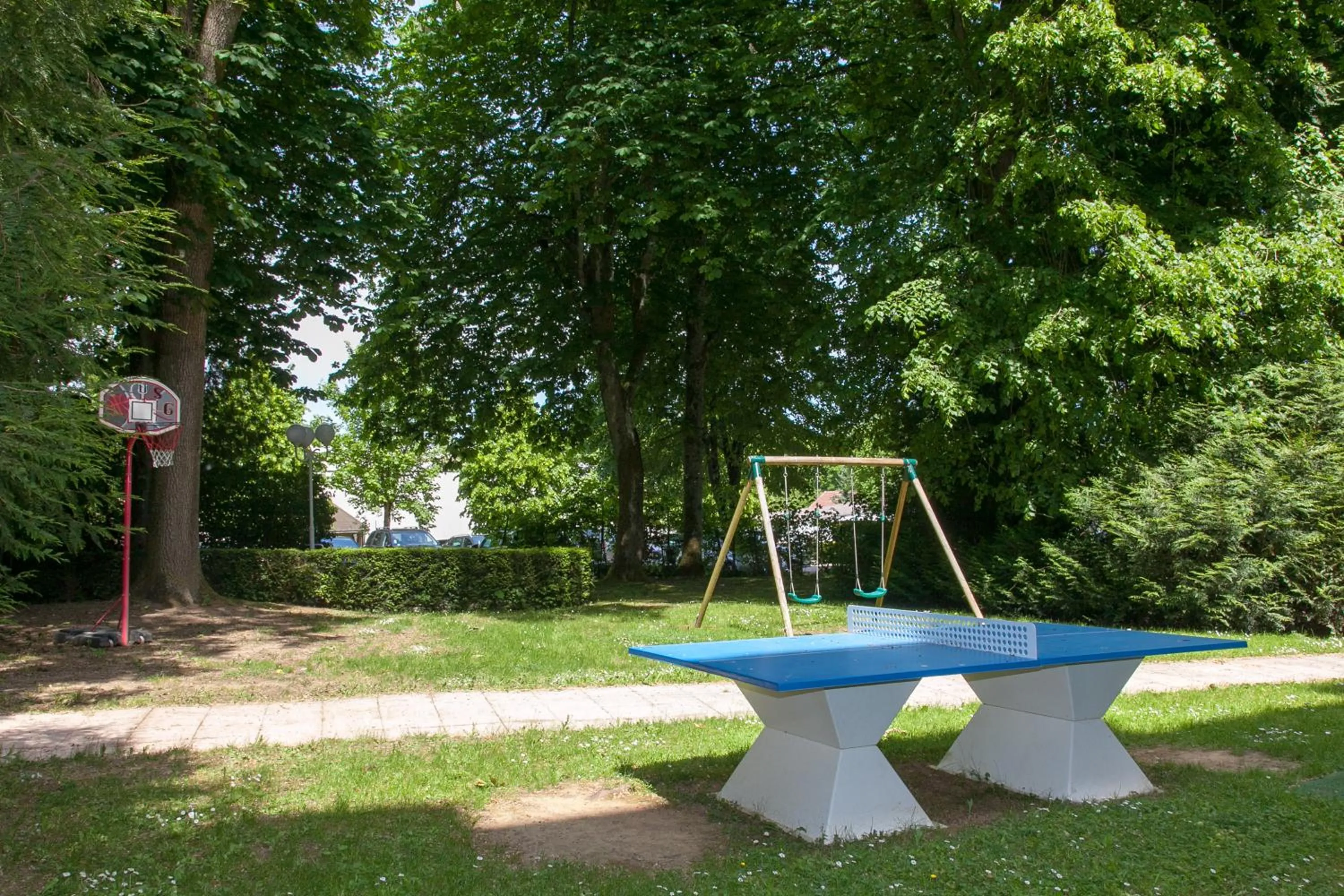 Children play ground in Hôtel Cosmos & Spa