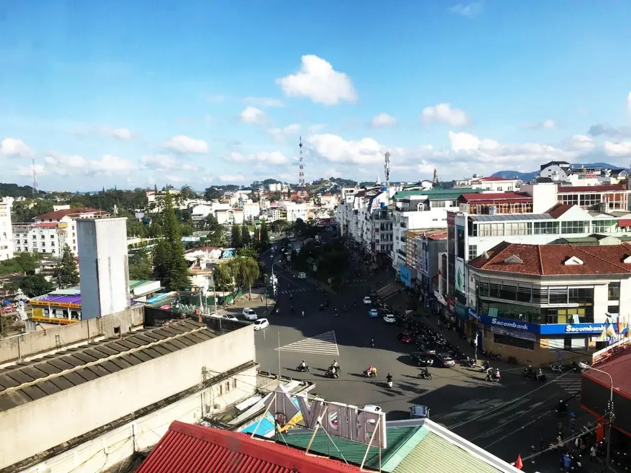 City view in Kim Oanh Orchids Hotel City view in Kim Oanh Orchids Hotel