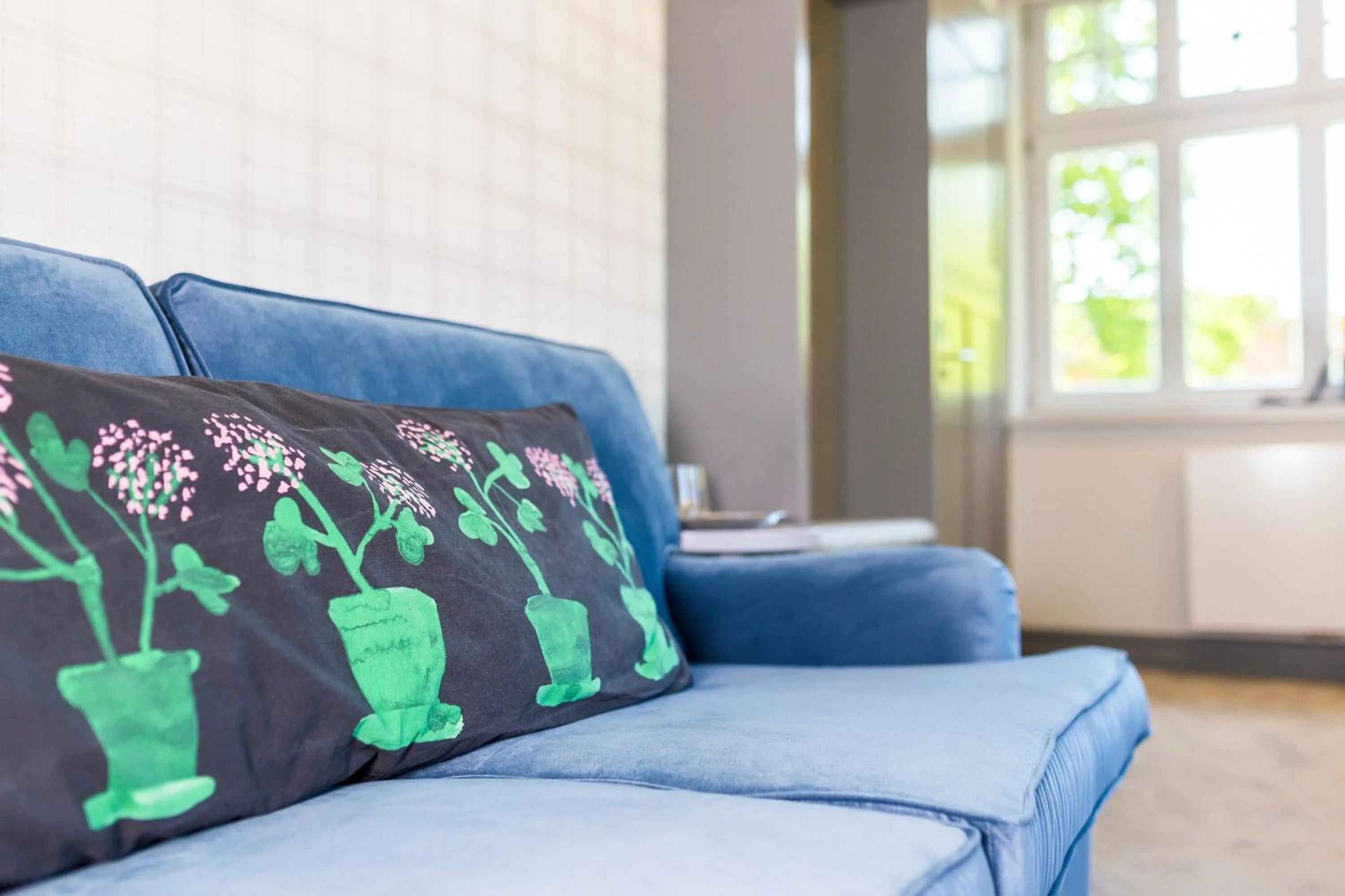 Seating area in Villa Testa