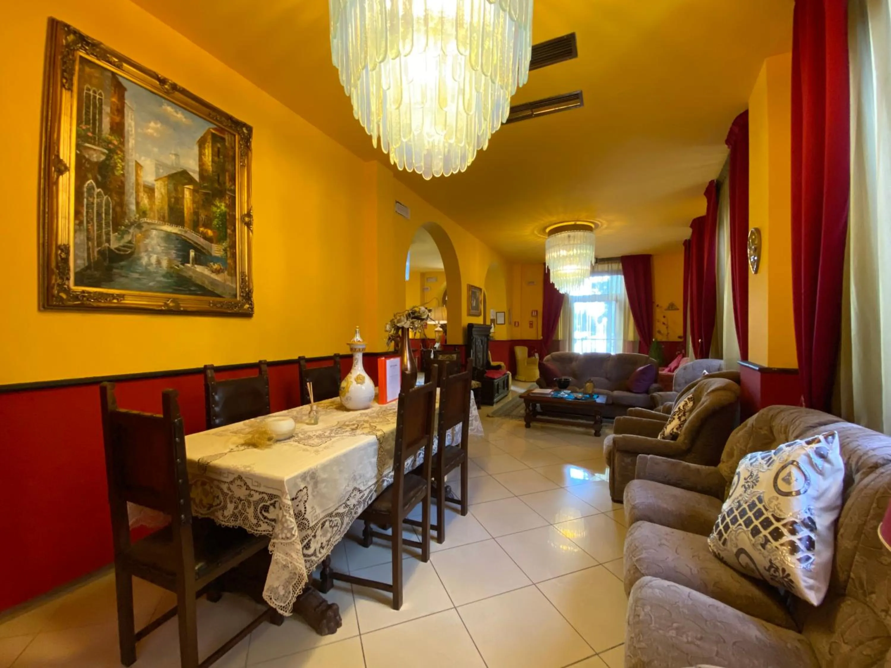 Lobby or reception in HOTEL RINASCIMENTO