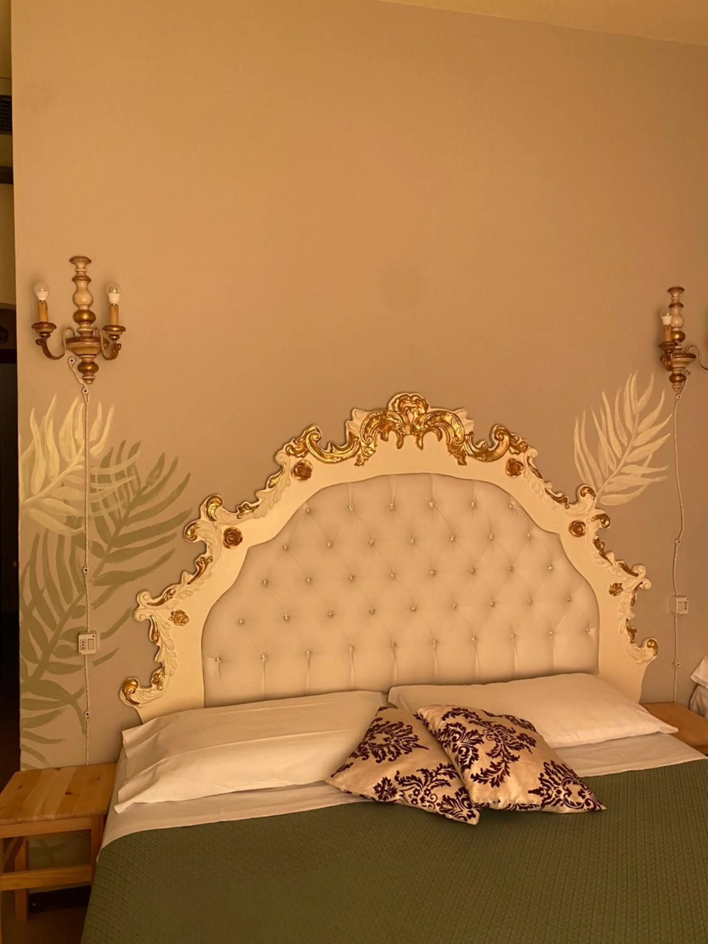 Bed in HOTEL RINASCIMENTO