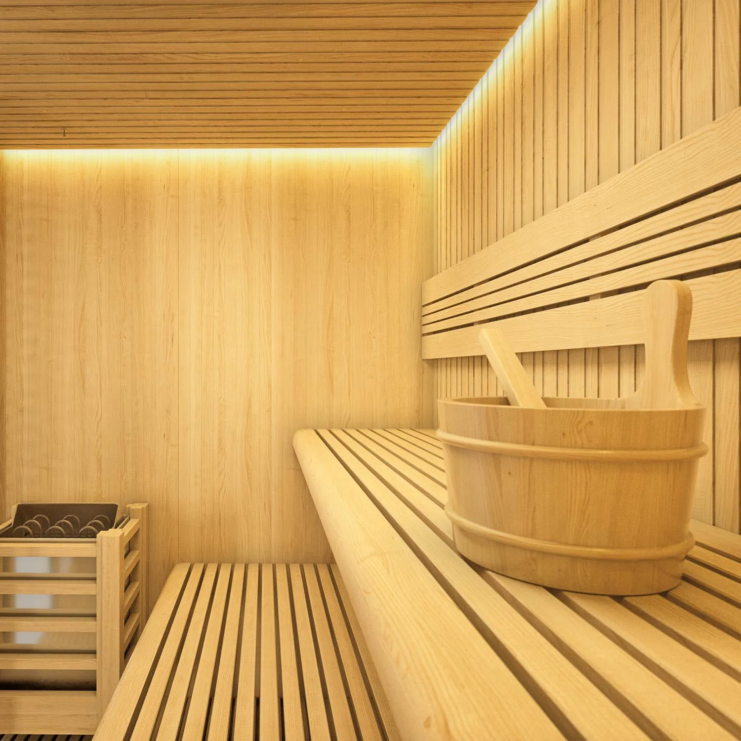 Sauna in Smart Hotel Napoli