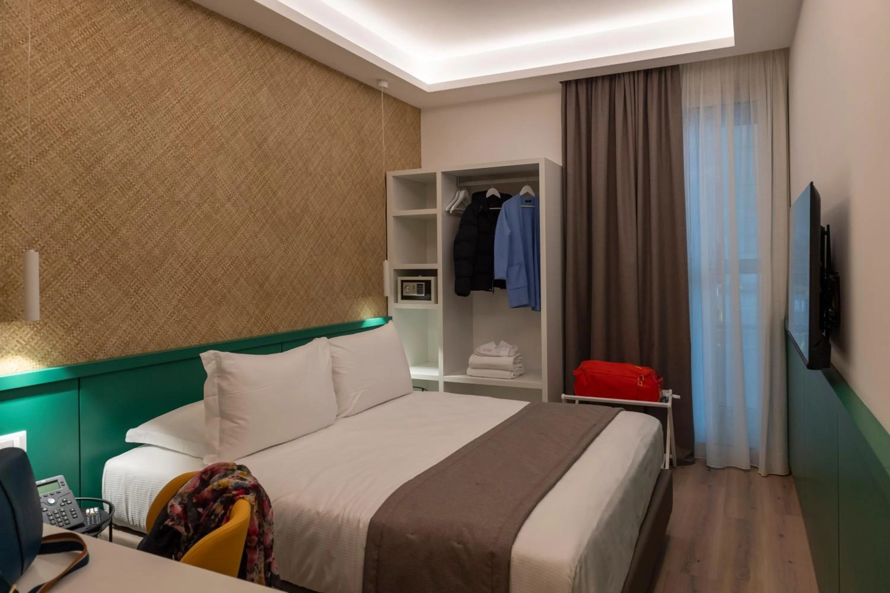 Bed in Smart Hotel Napoli