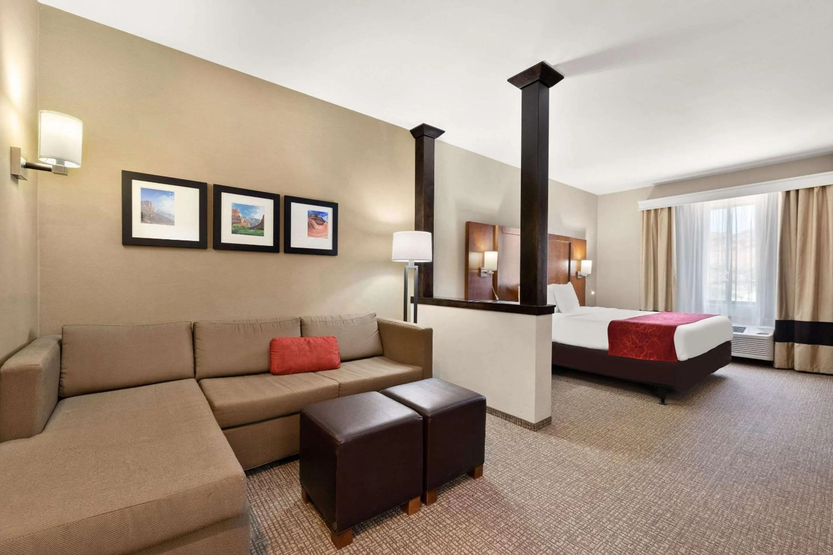 Bedroom, Bed in Comfort Suites Kanab National Park Area