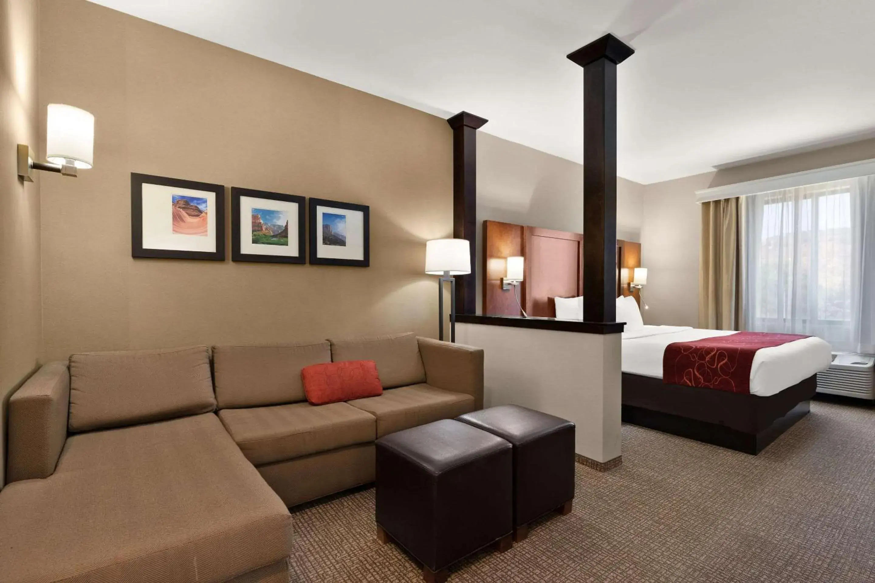 King Suite with Sofa Bed in Comfort Suites Kanab National Park Area King Suite with Sofa Bed in Comfort Suites Kanab National Park Area
