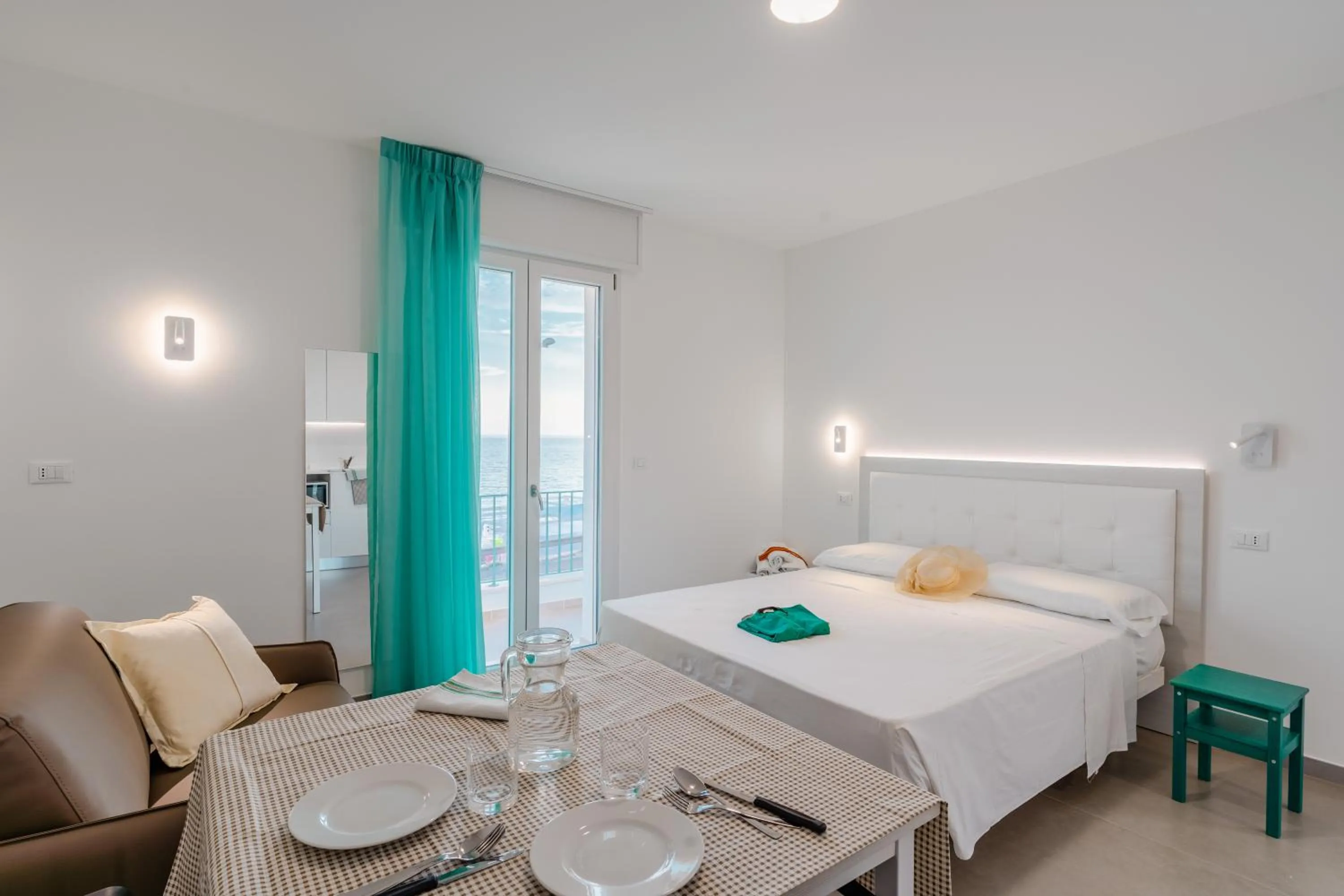 Bed in SMERALDO RESIDENCE