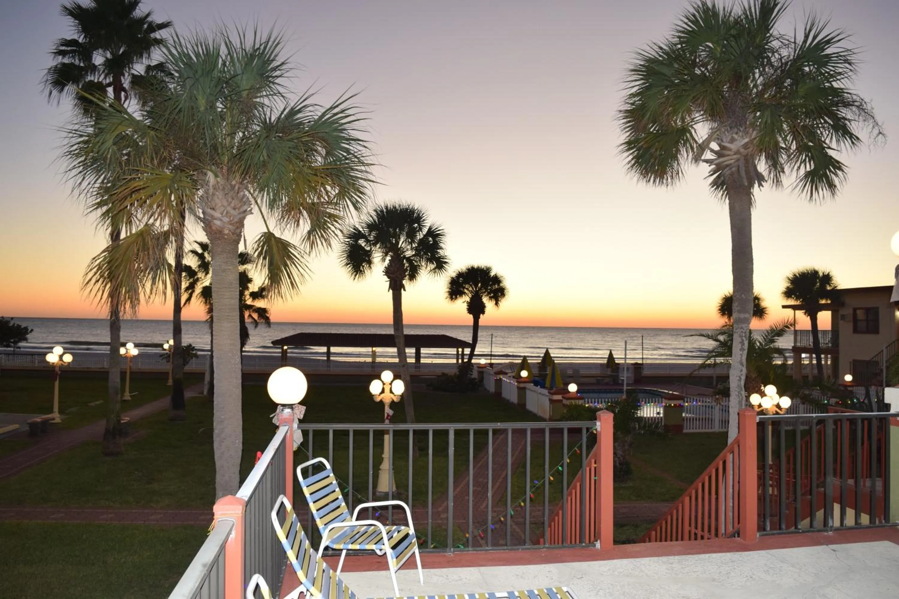 Garden view in Sails Resort Motel