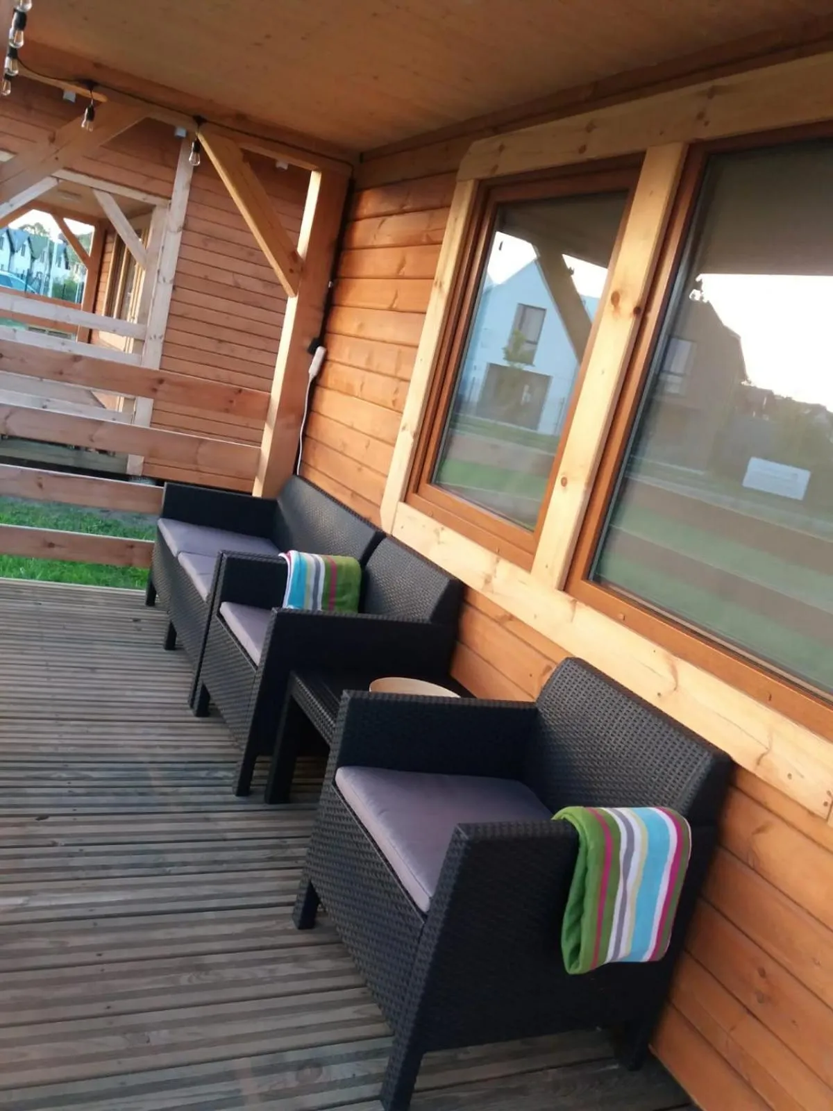 Balcony/Terrace in Domki Reston